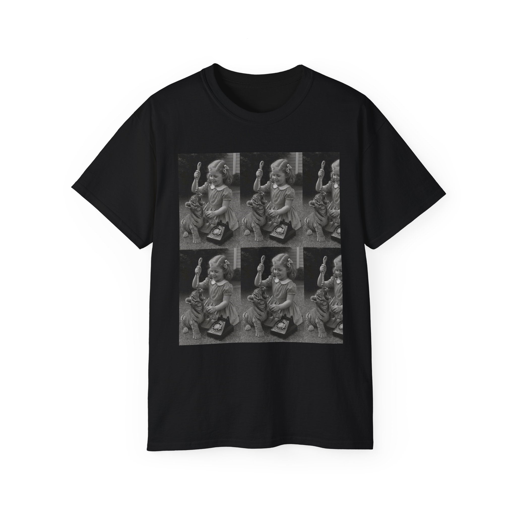 Vintage Retro Tiger Cub Women T-Shirt