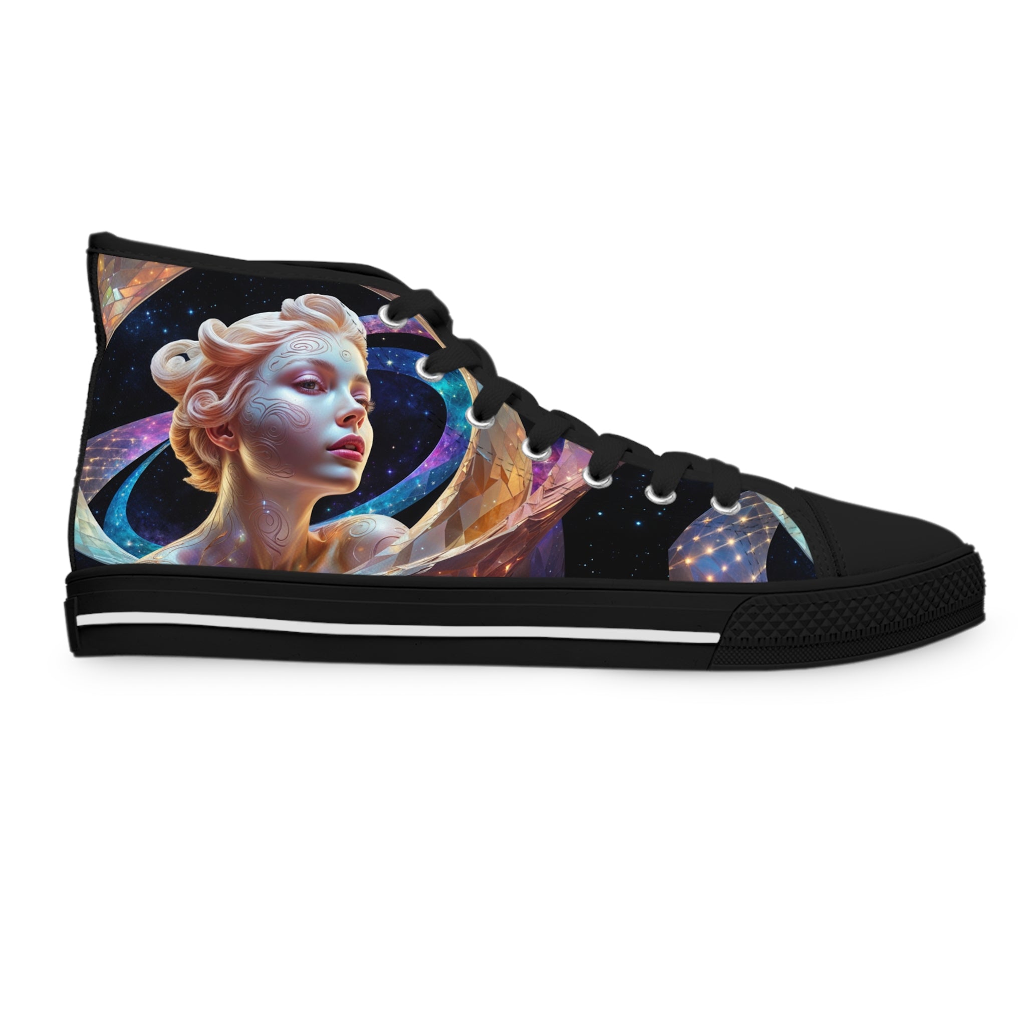 Viringee Galactic Dream Women's High Top Sneakers