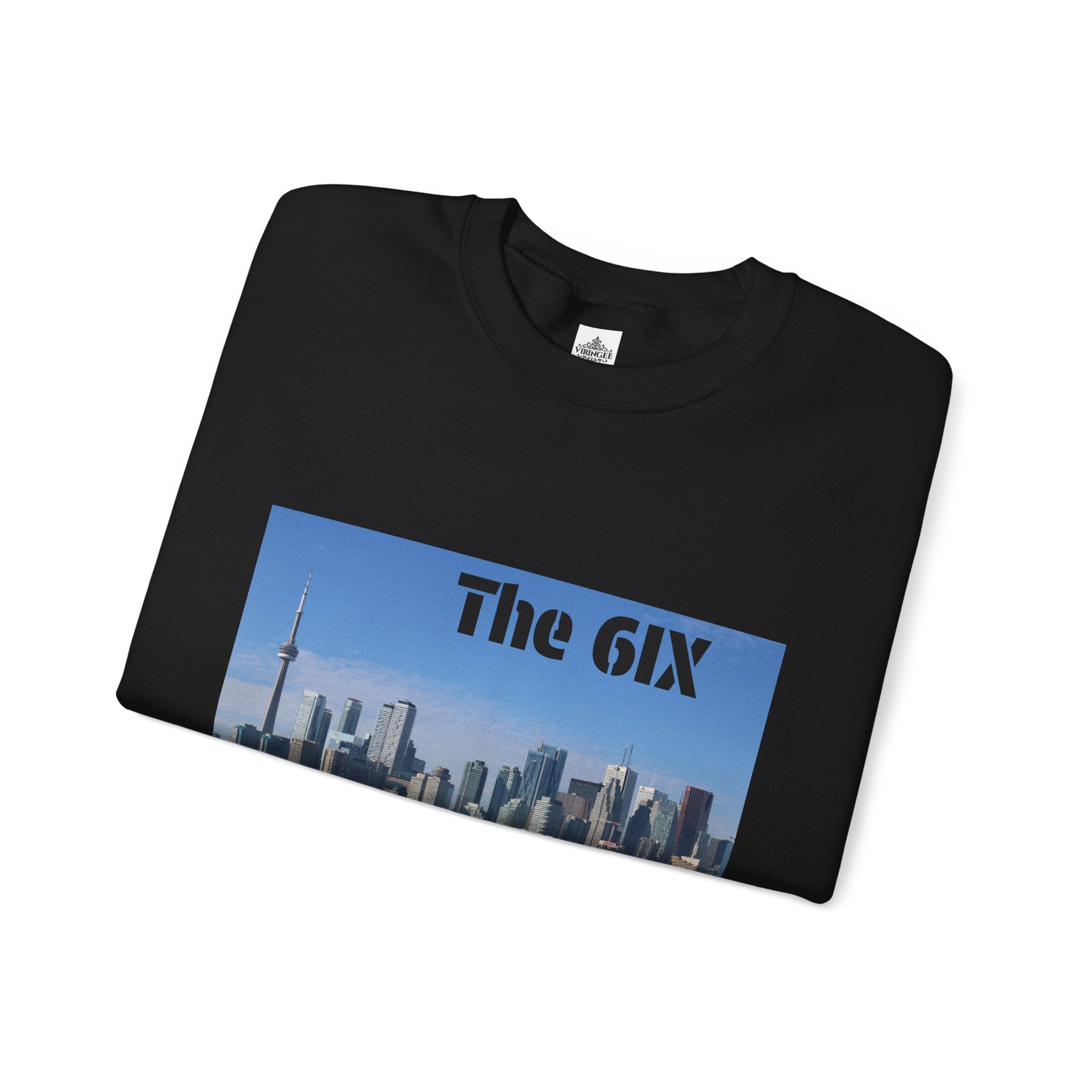Viringee Toronto Skyline Unisex Crewneck Sweatshirt