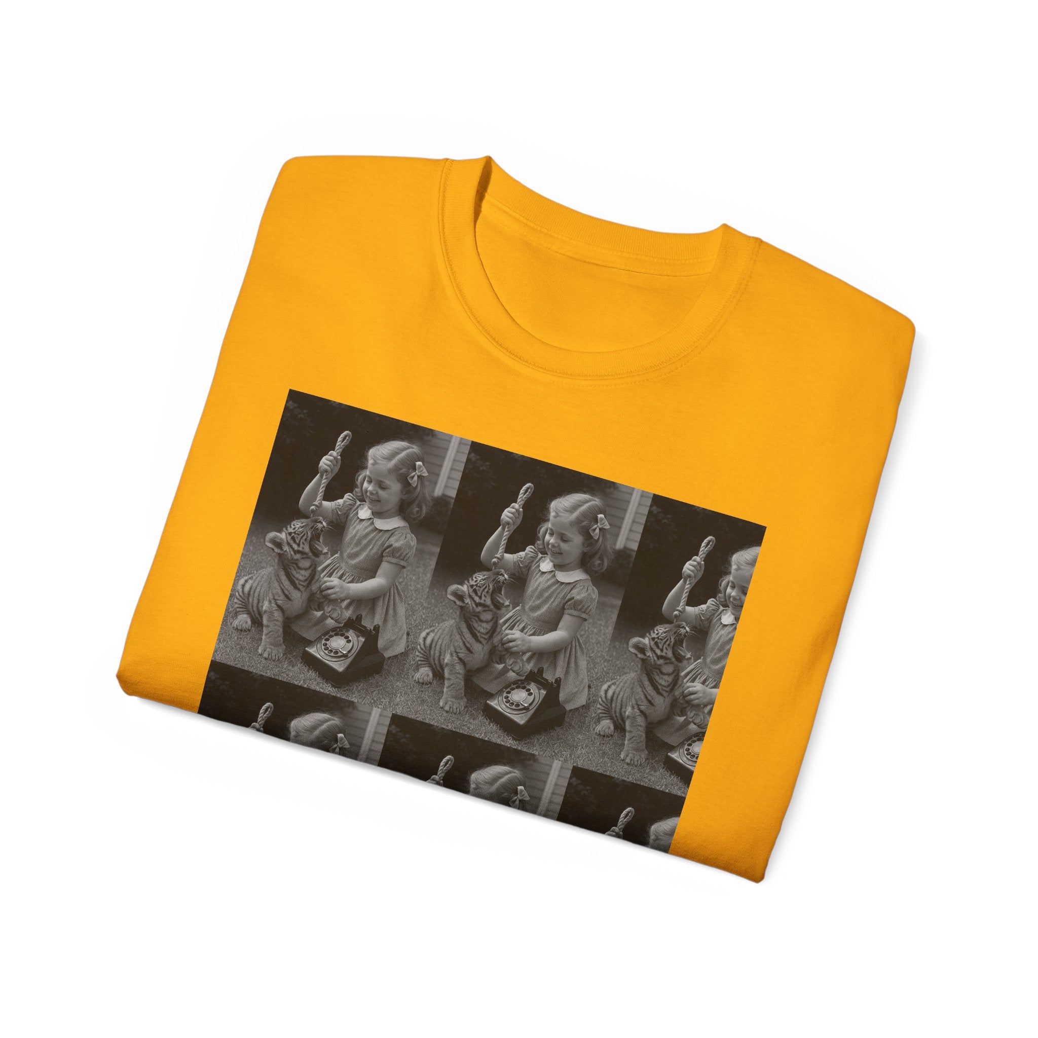 Vintage Retro Tiger Cub Women T-Shirt