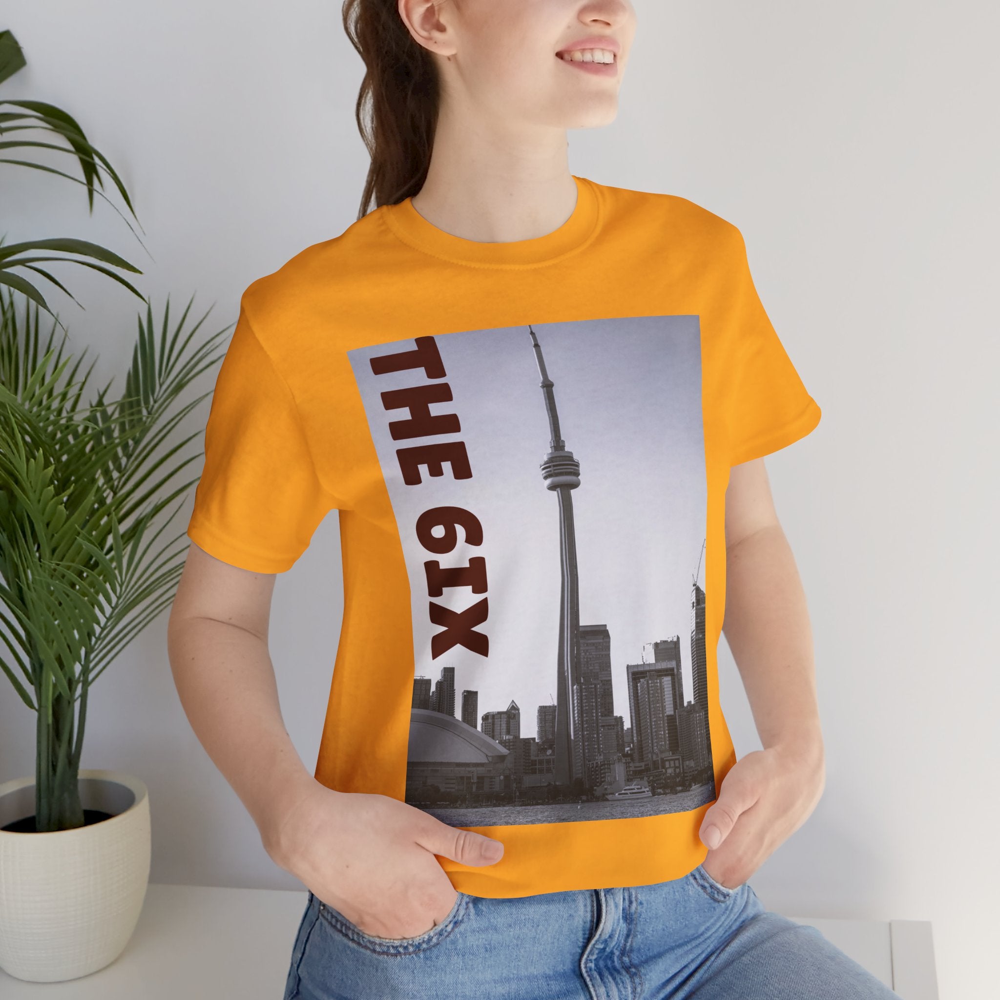 Toronto The Six T-shirt, unisex short sleeve style
