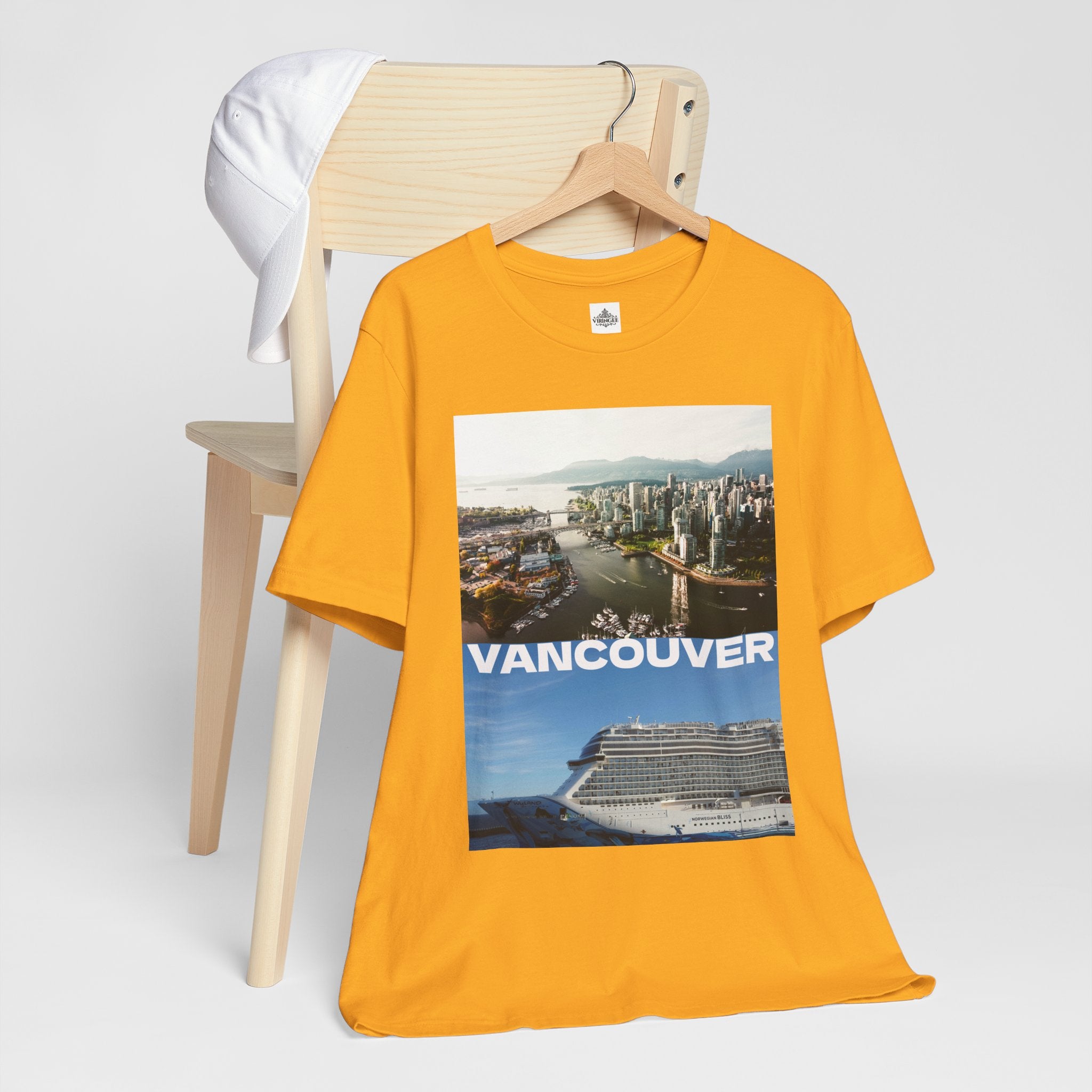 Viringee Vancouver Canvas Cityscape Tee