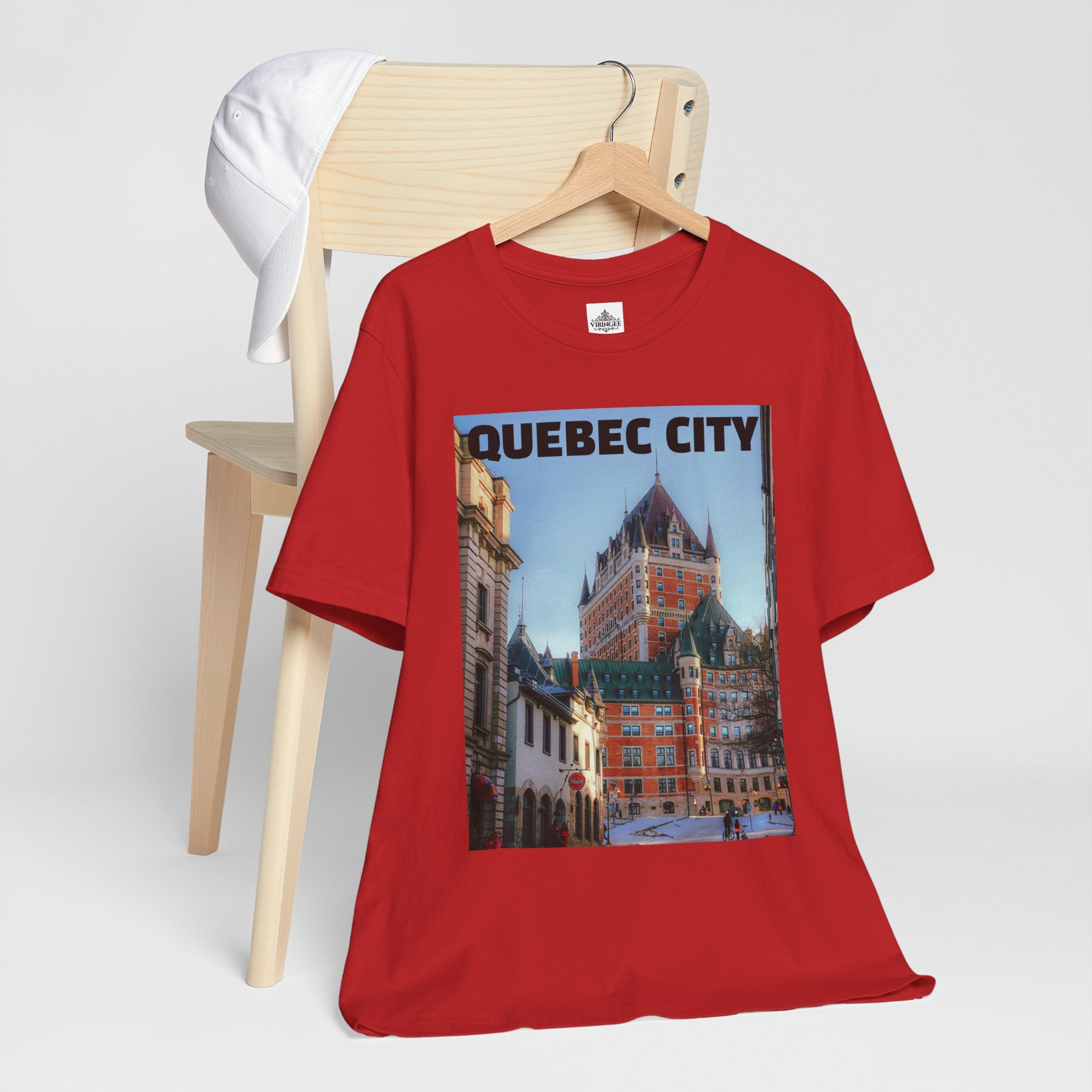 Viringee Quebec City Graphic Tee / T-shirt Graphique Viringee Québec