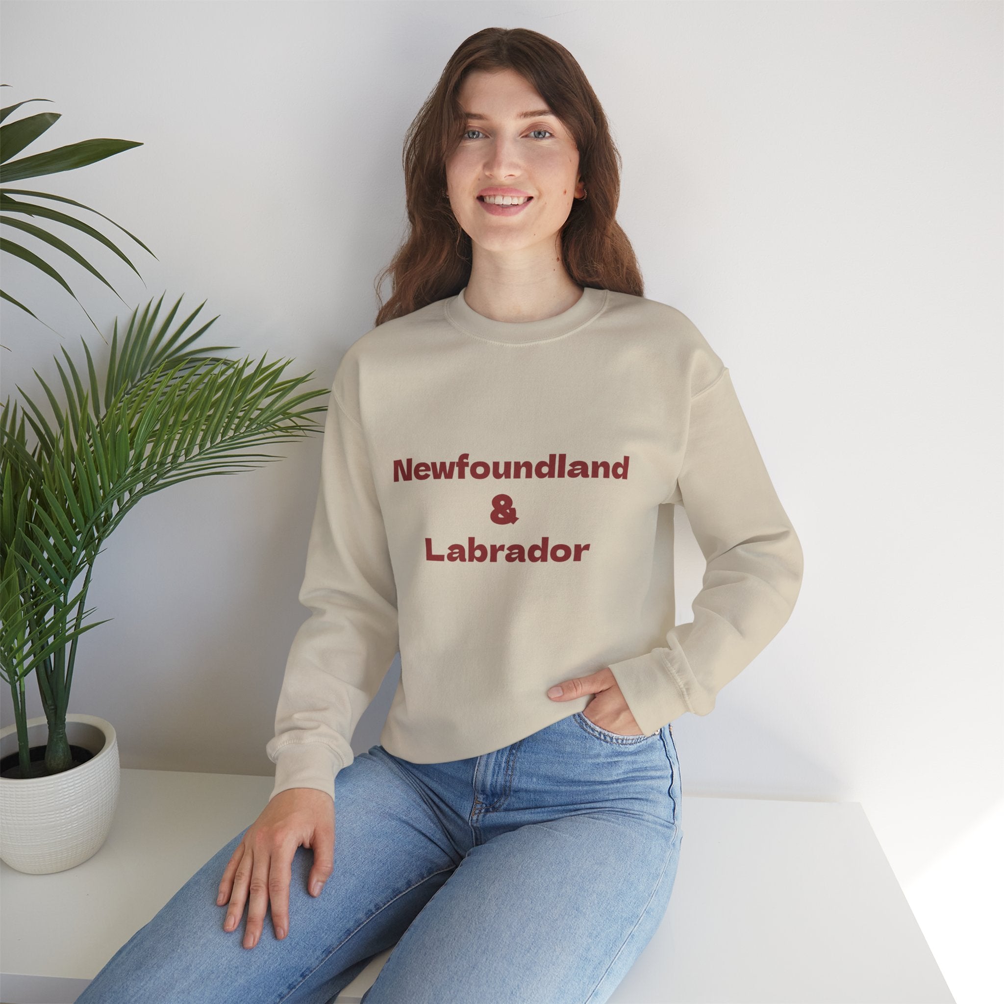 Viringee Newfoundland & Labrador Crewneck Unisex Sweatshirt