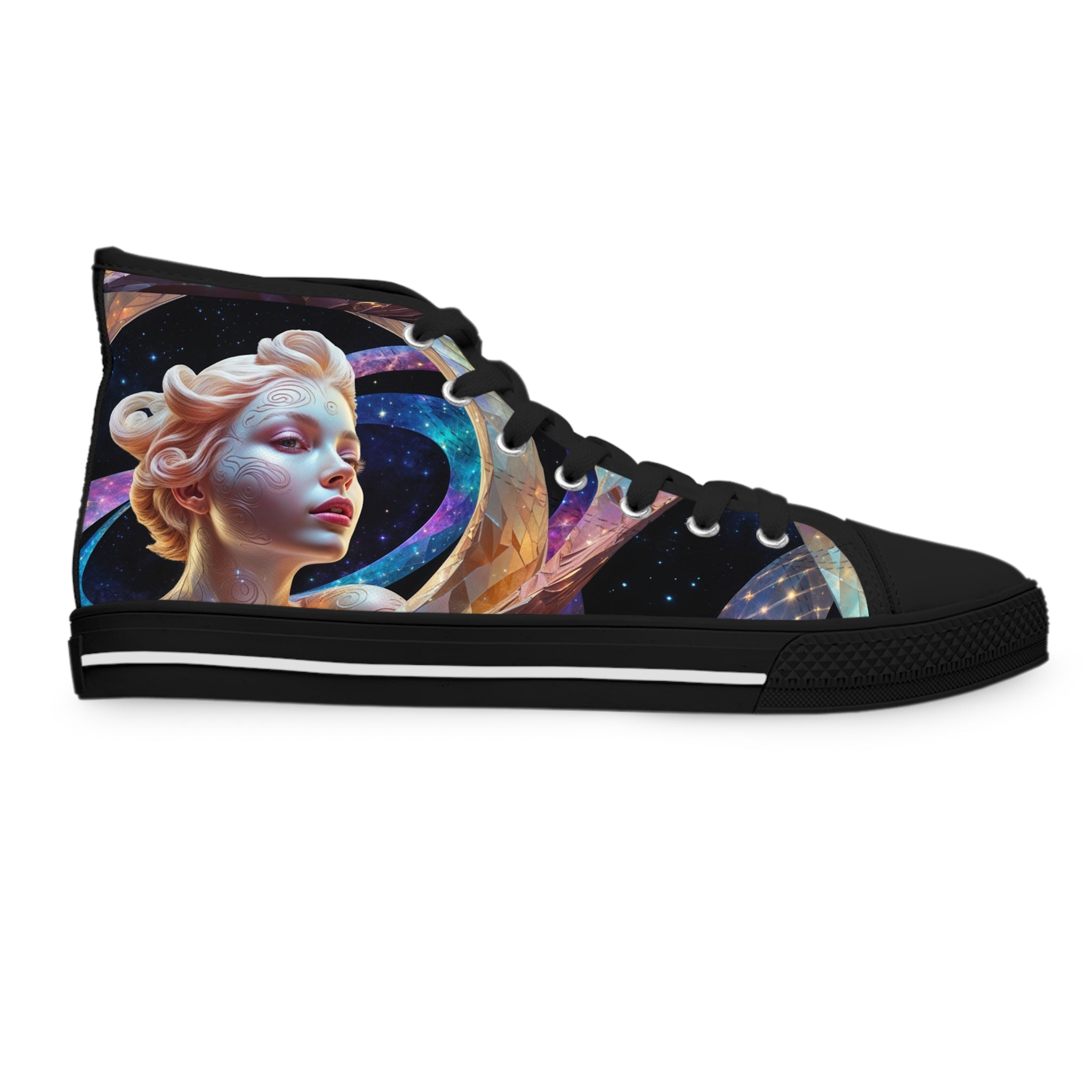 Viringee Galactic Dream Women's High Top Sneakers