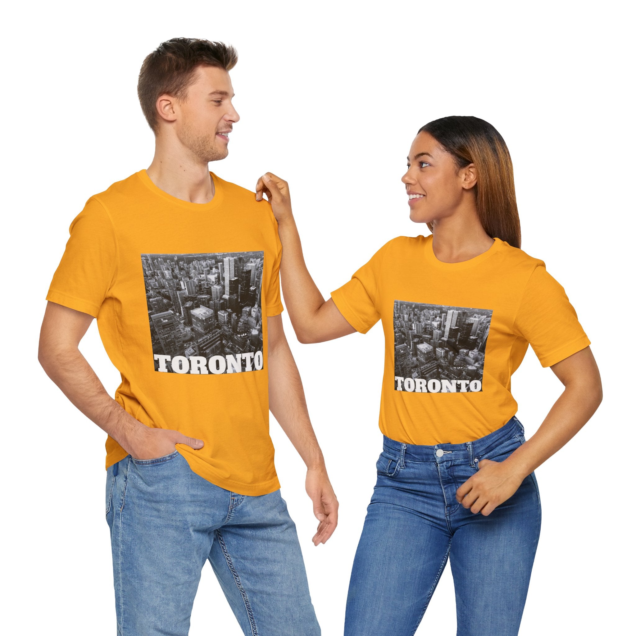 Viringee Downtown Toronto Skyline Unisex T-shirt