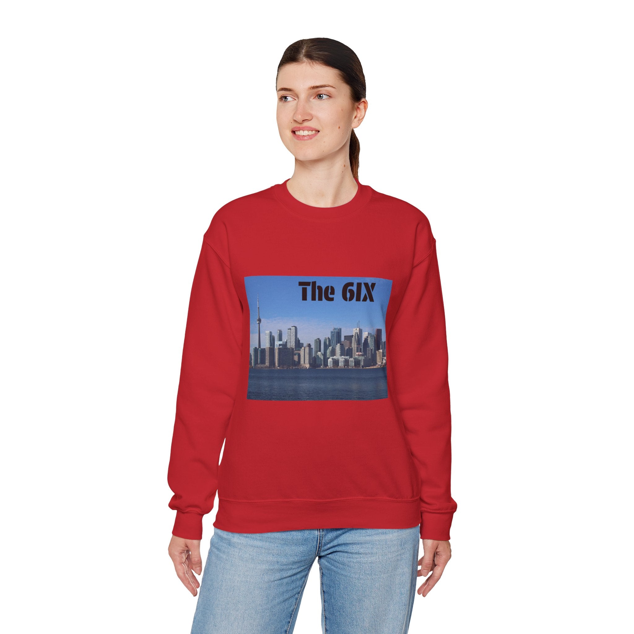 Viringee Toronto Skyline Unisex Crewneck Sweatshirt