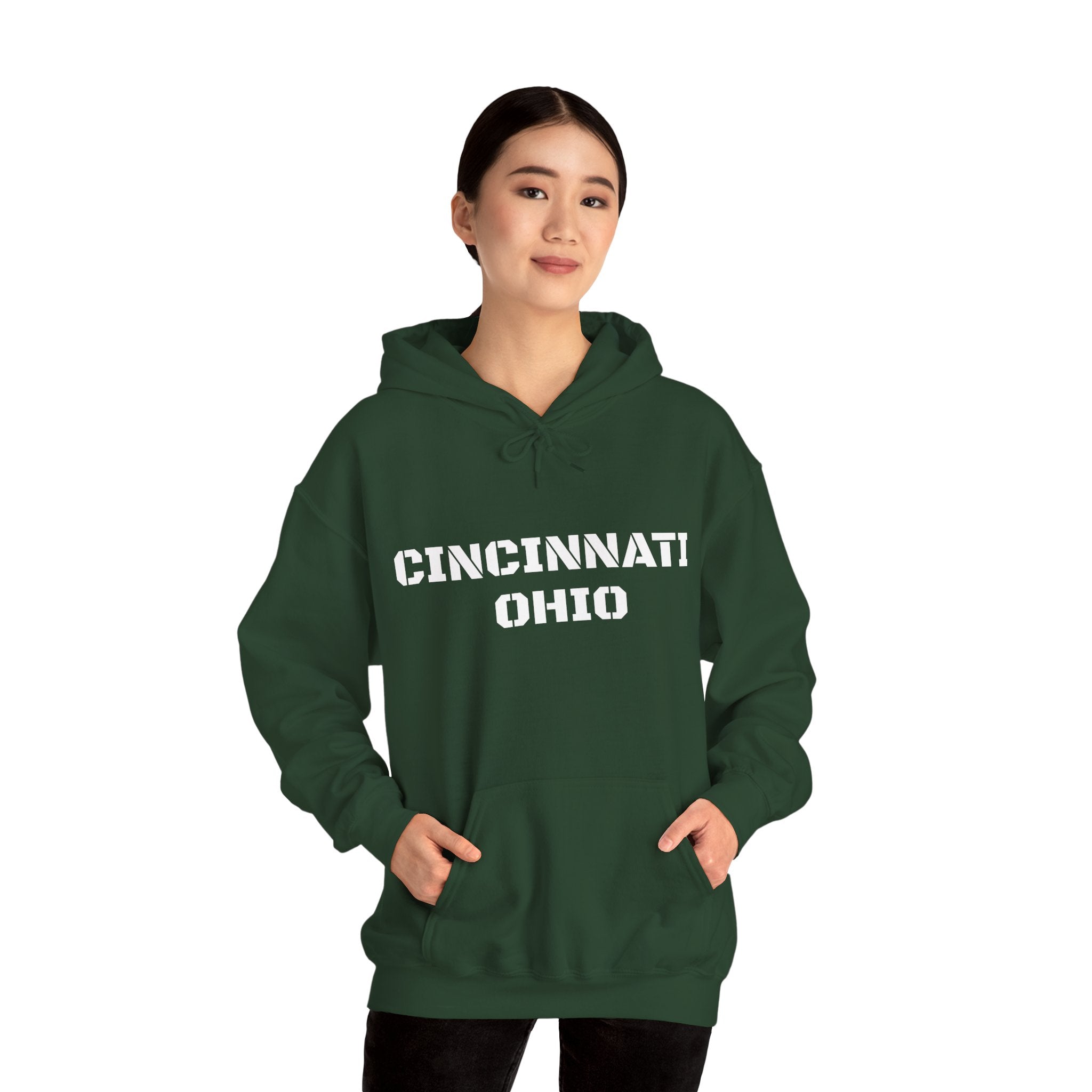 Viringee Cincinnati Ohio Unisex Hoodie