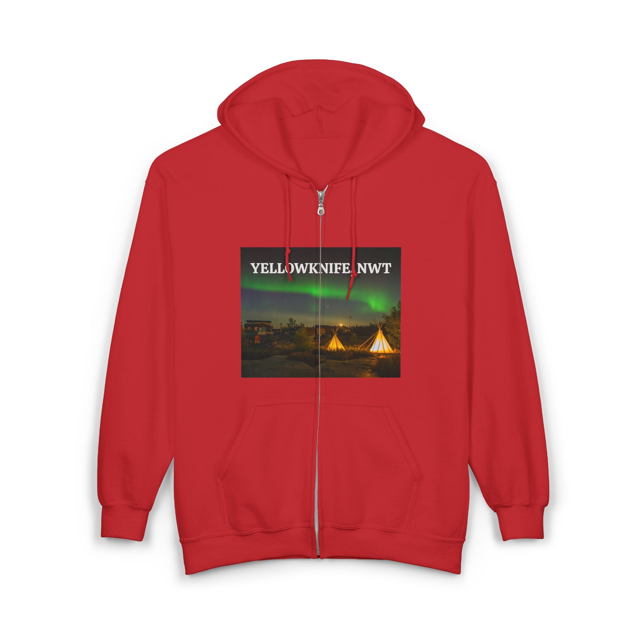 Viringee Yellowknife NWT Unisex Heavy Blend™ Full Zip Hooded Sweatshirt