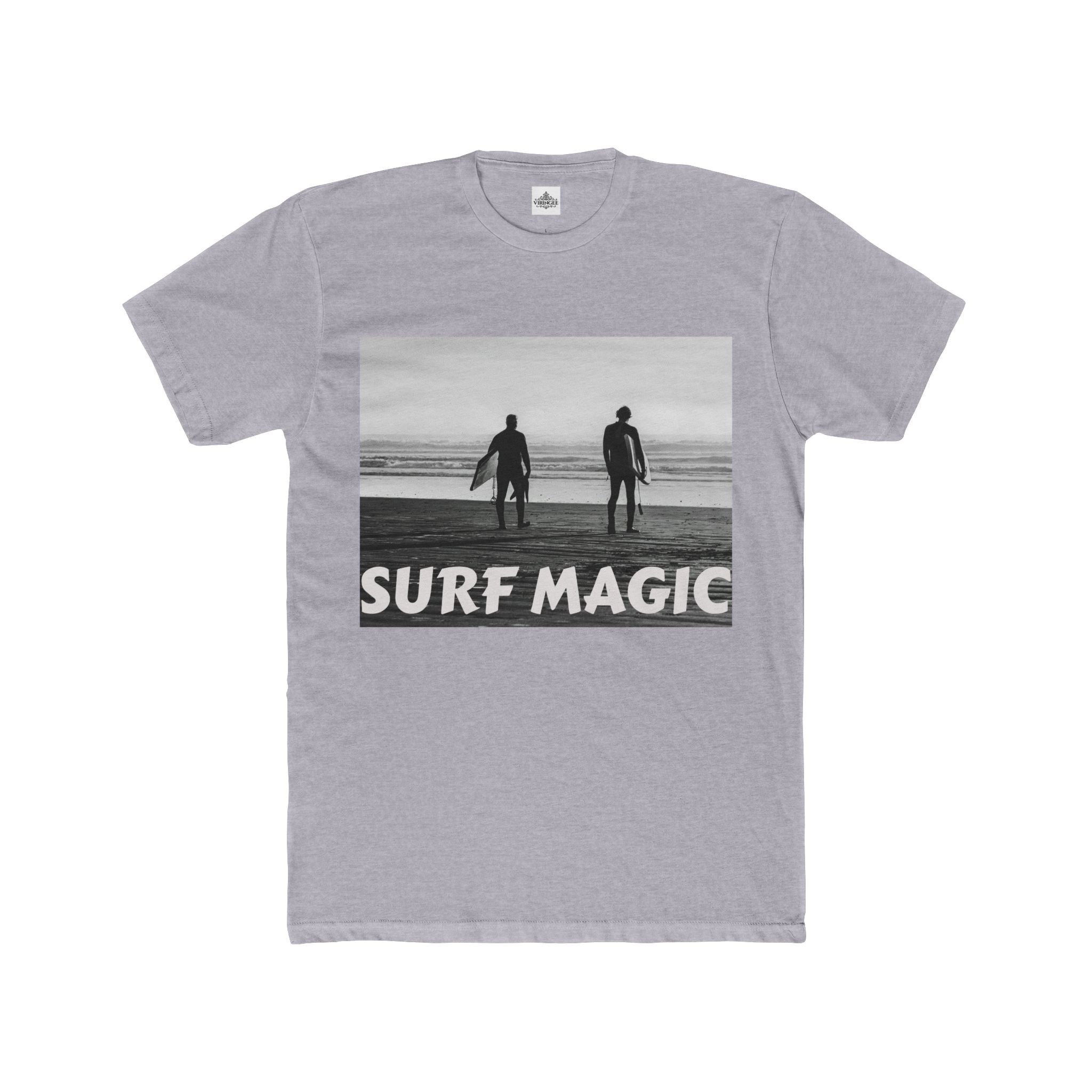 Viringee Surf Magic Unisex Cotton Crew Tee