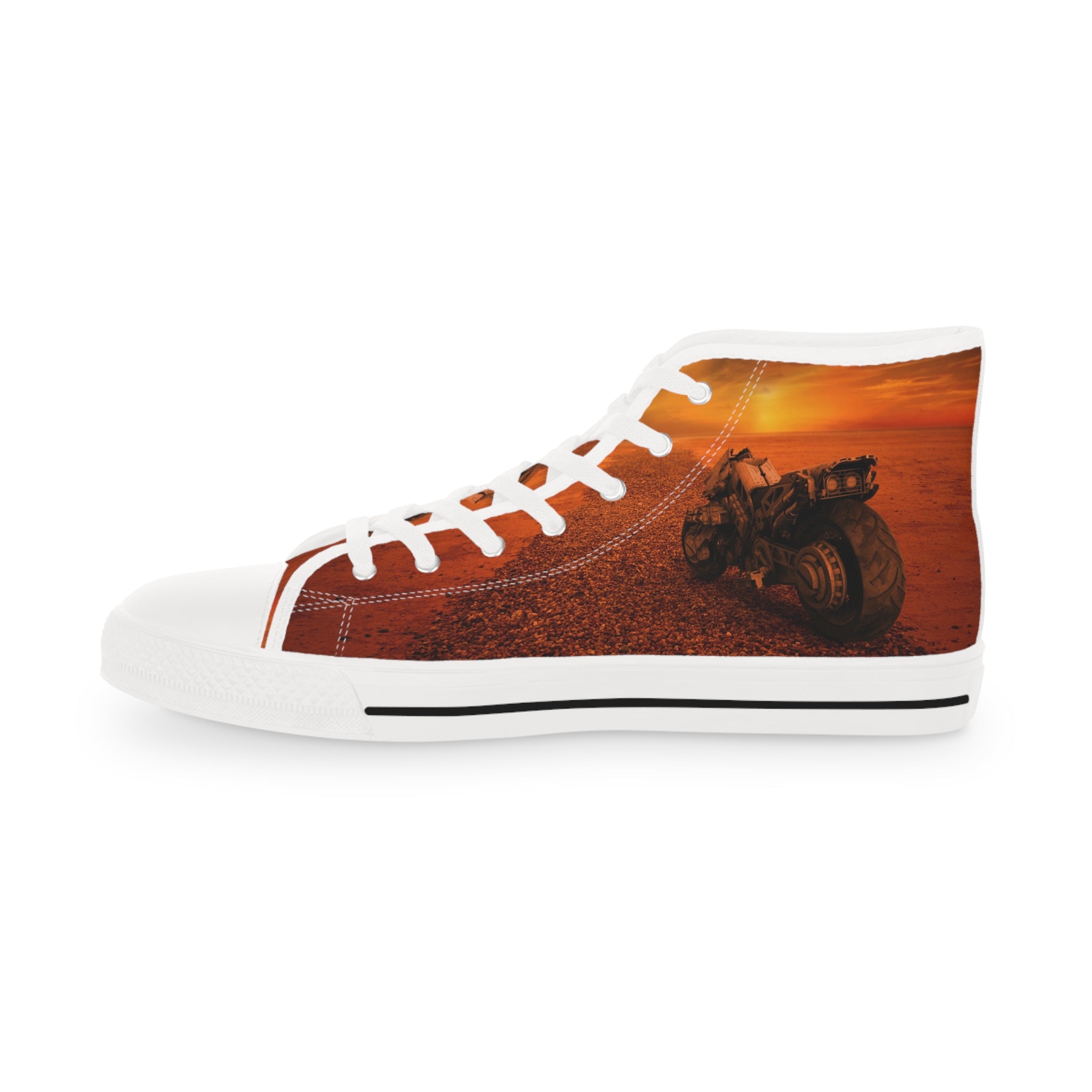 Viringee Sunset Scene Men's High Top Sneakers