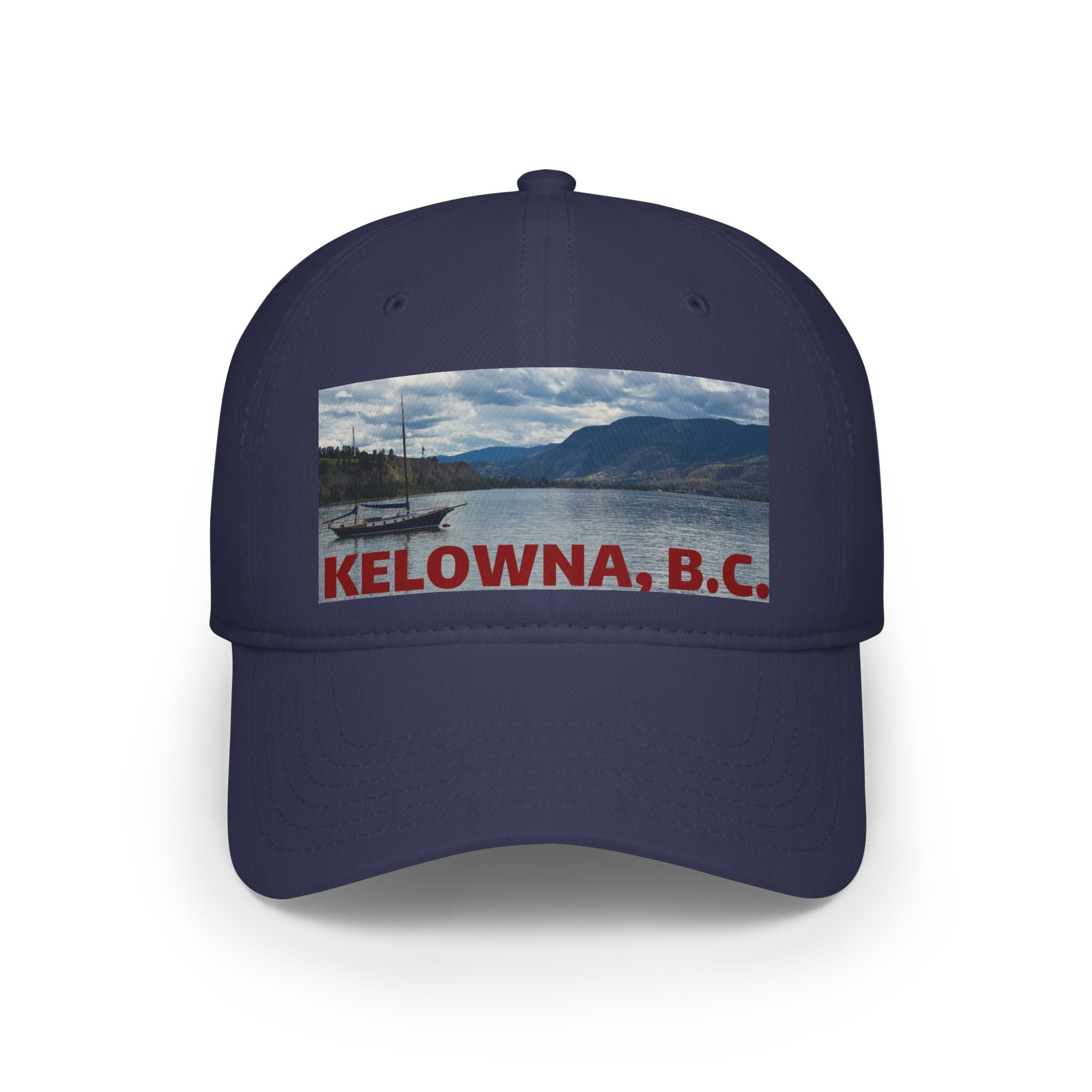 Adjustable Kelowna low profile cap with printed graphic