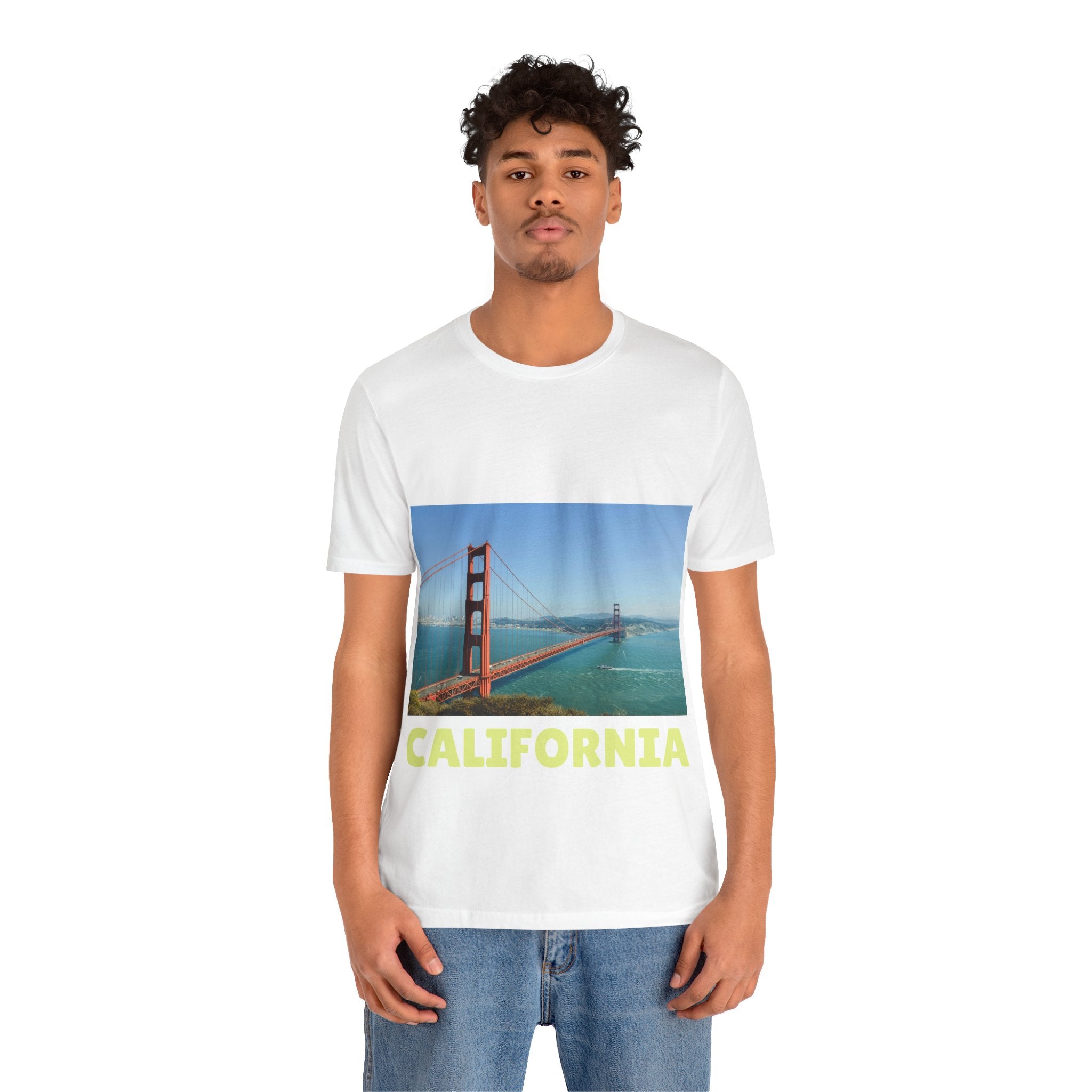 Viringee California Golden Gate Bridge Graphic T-shirt