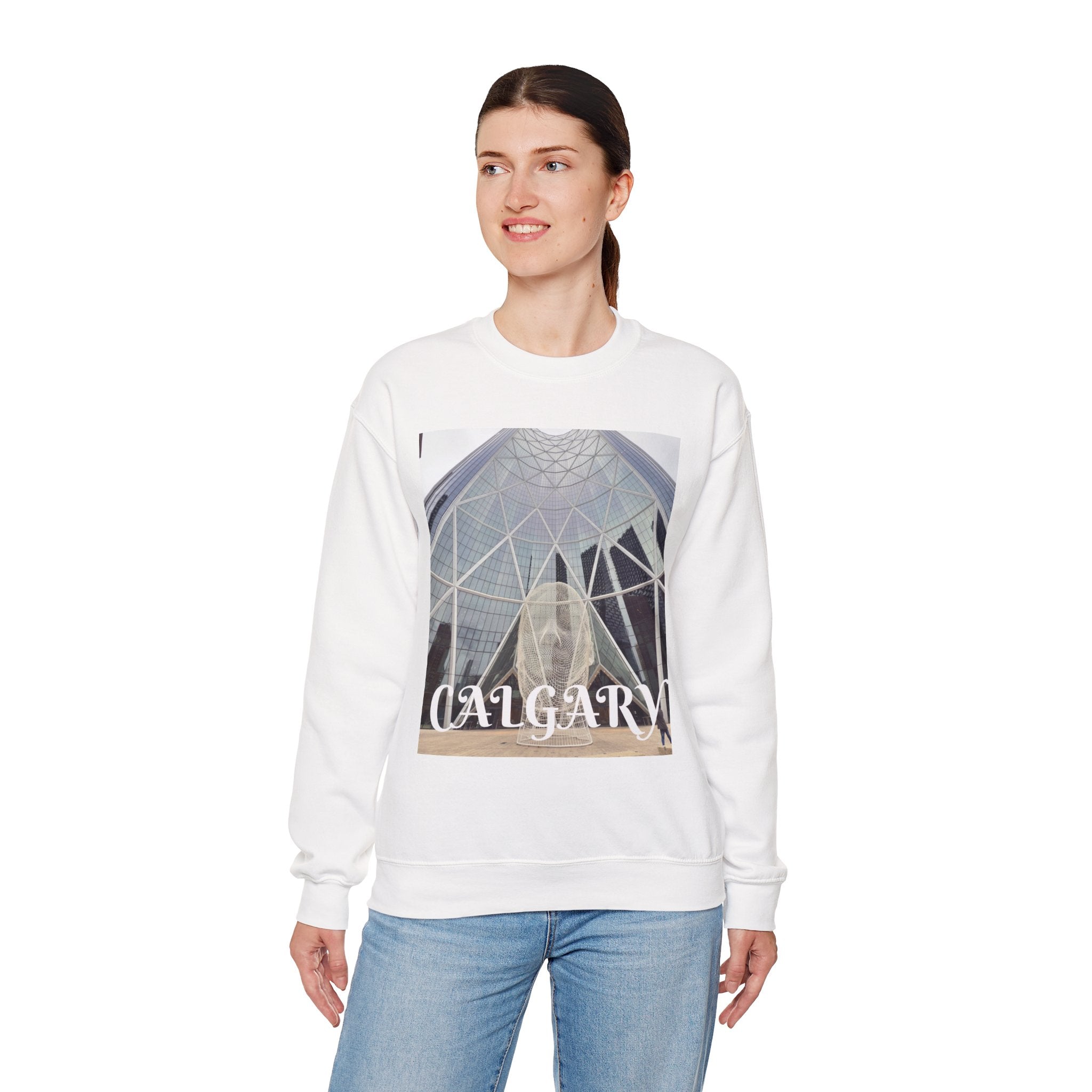 Viringee Calgary Graphic Crewneck Sweatshirt