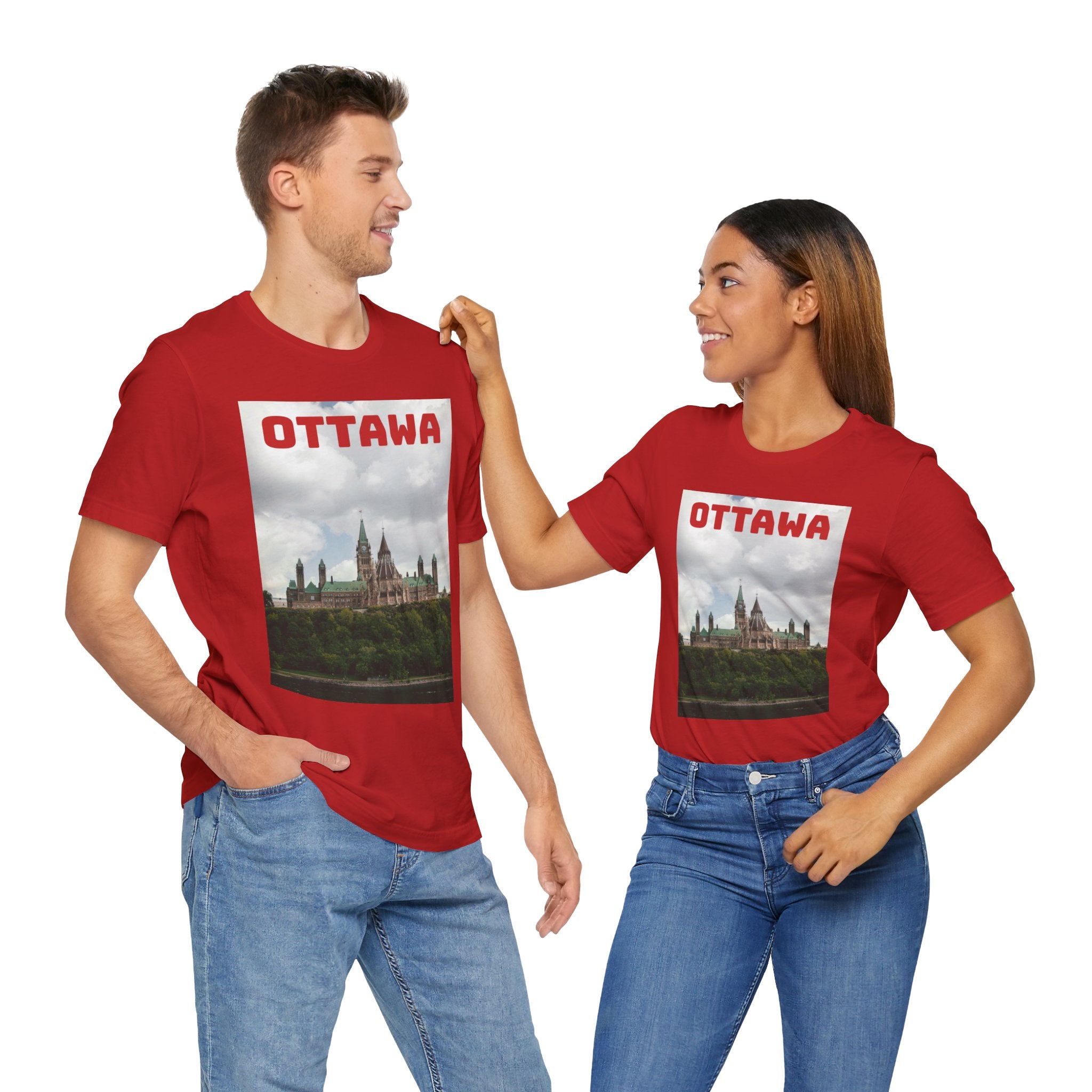 Viringee Ottawa graphic T-shirt, unisex short sleeve