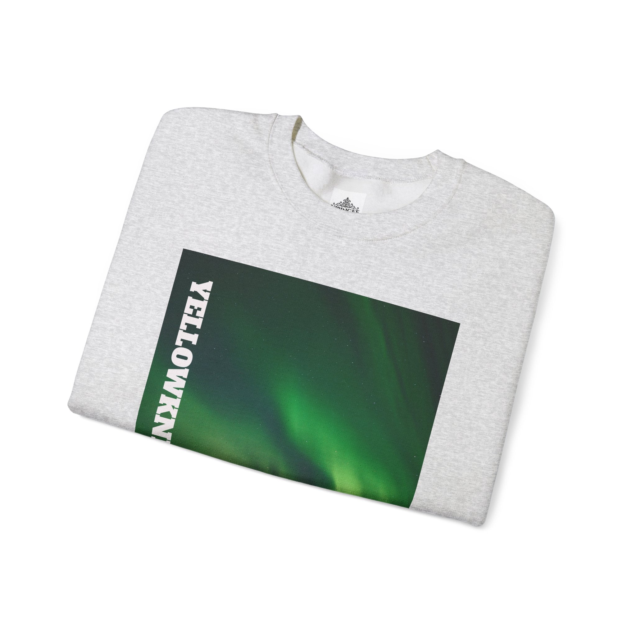 Viringee Yellowknife, NWT Lights Crewneck Sweatshirt