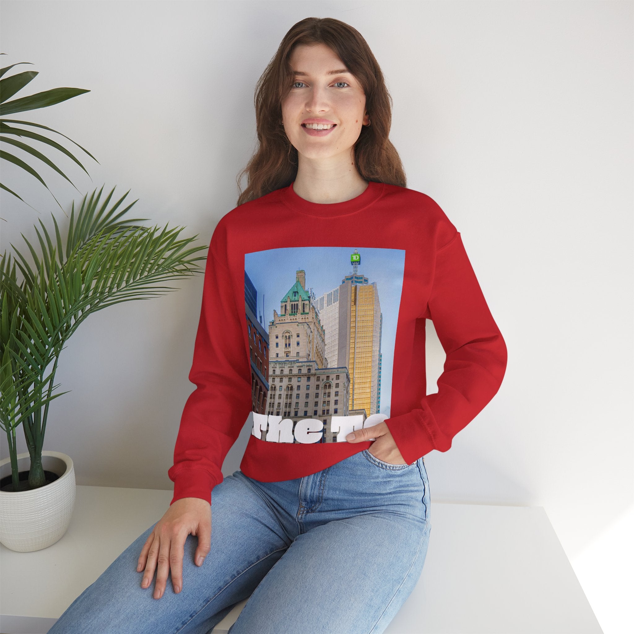 Viringee TO Skyline Unisex Crewneck Sweatshirt