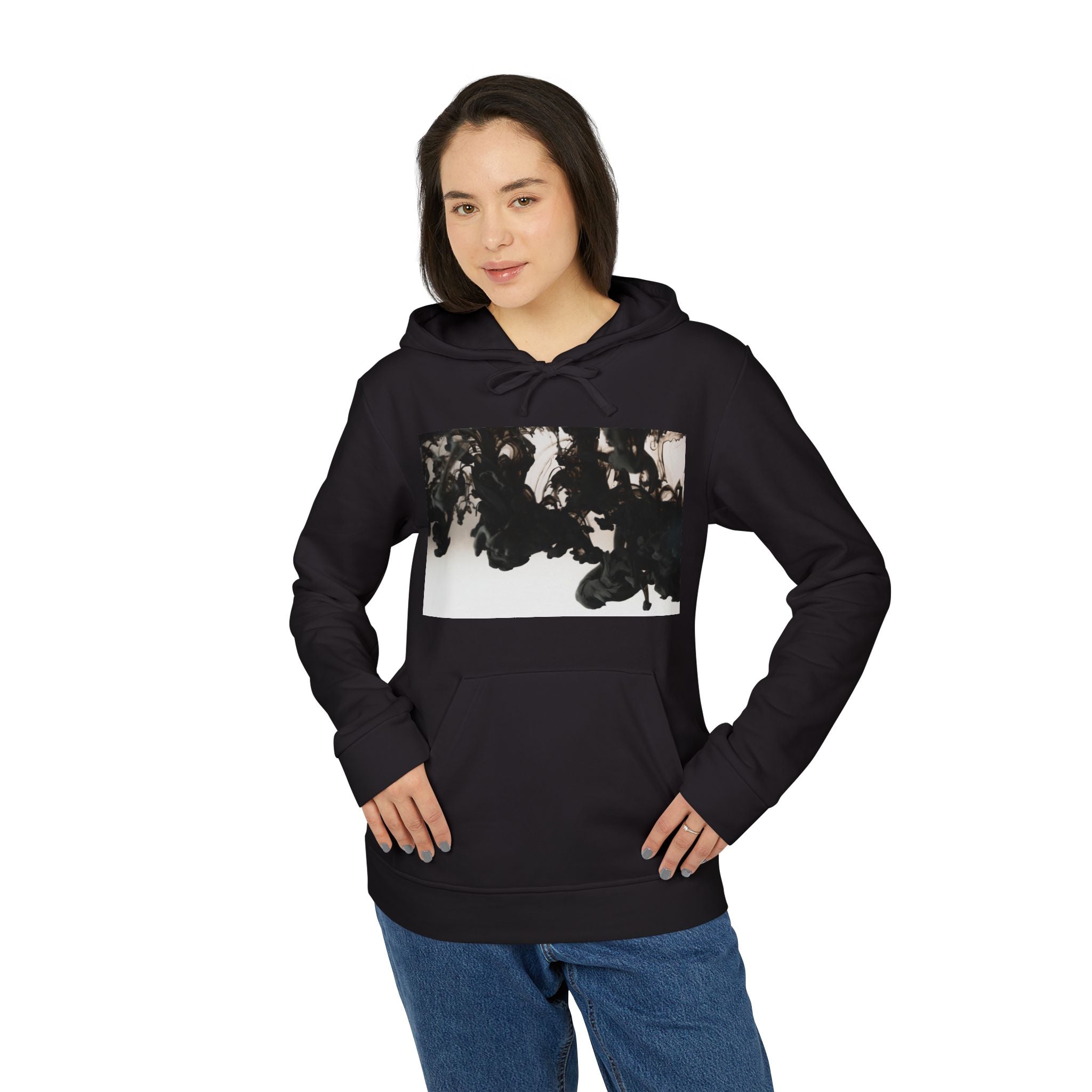 Viringee Unisex Fleece Hoodie with Inkmax design