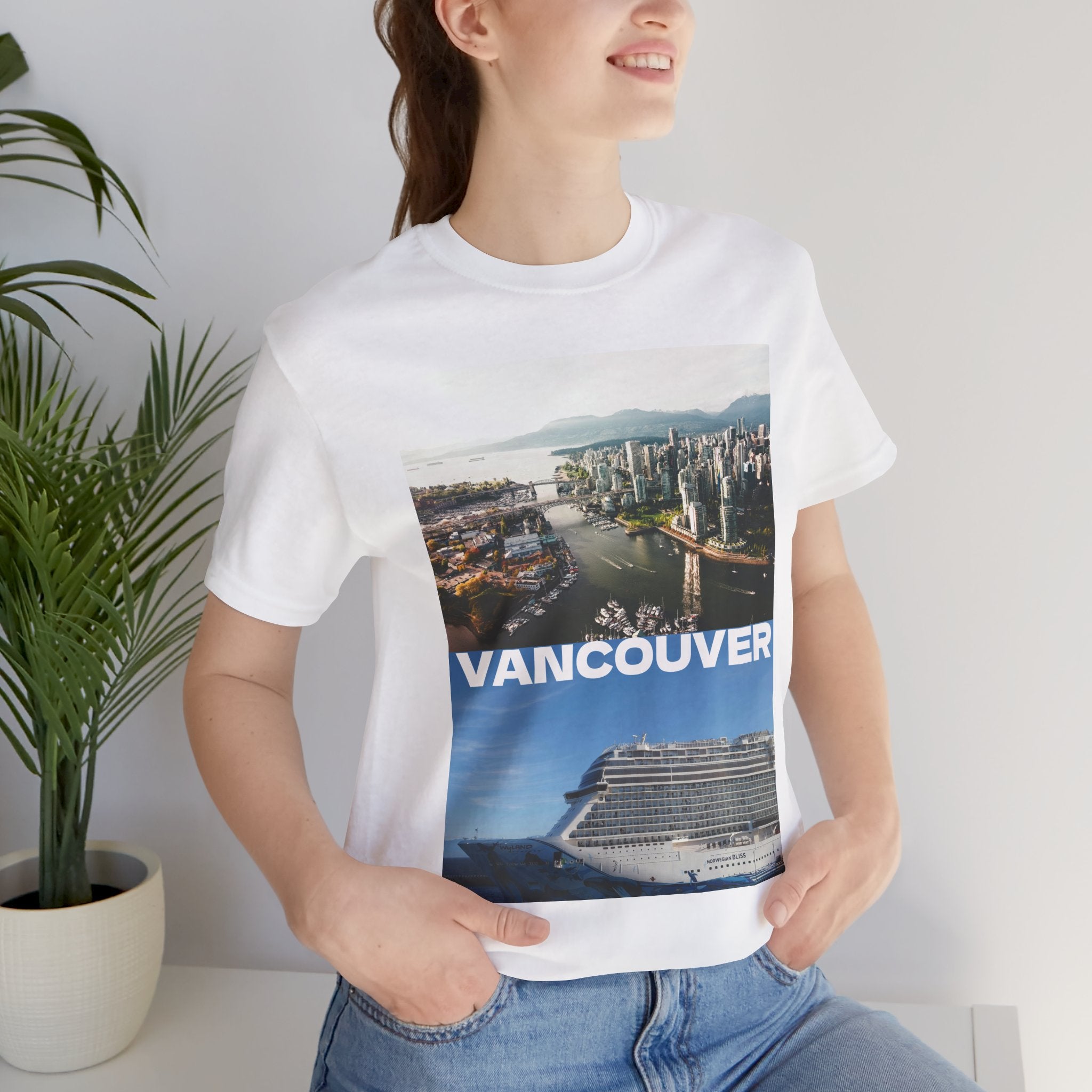 Viringee Vancouver Canvas Cityscape Tee