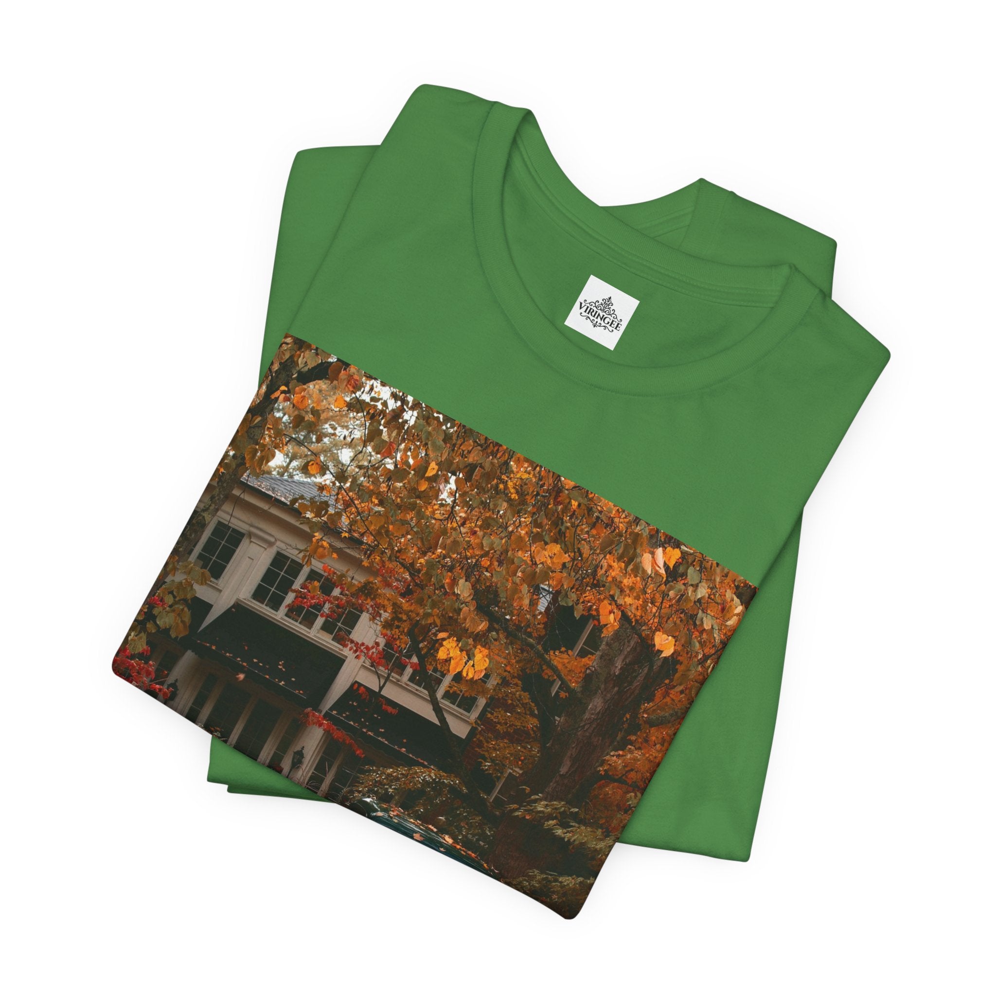 Viringee Autumn Vibes Unisex Jersey T Shirt