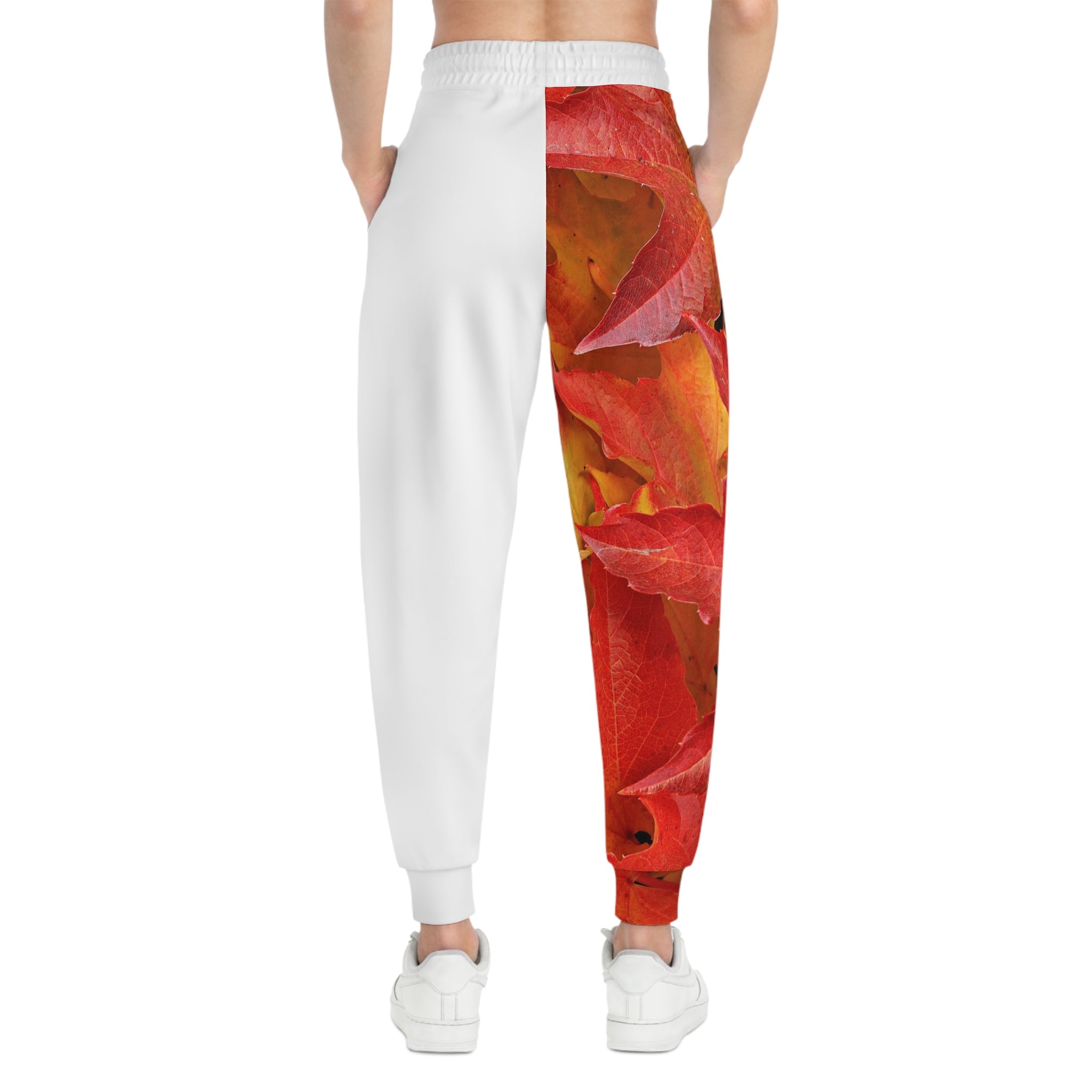 Viringee Autumn Leaves Athletic Joggers