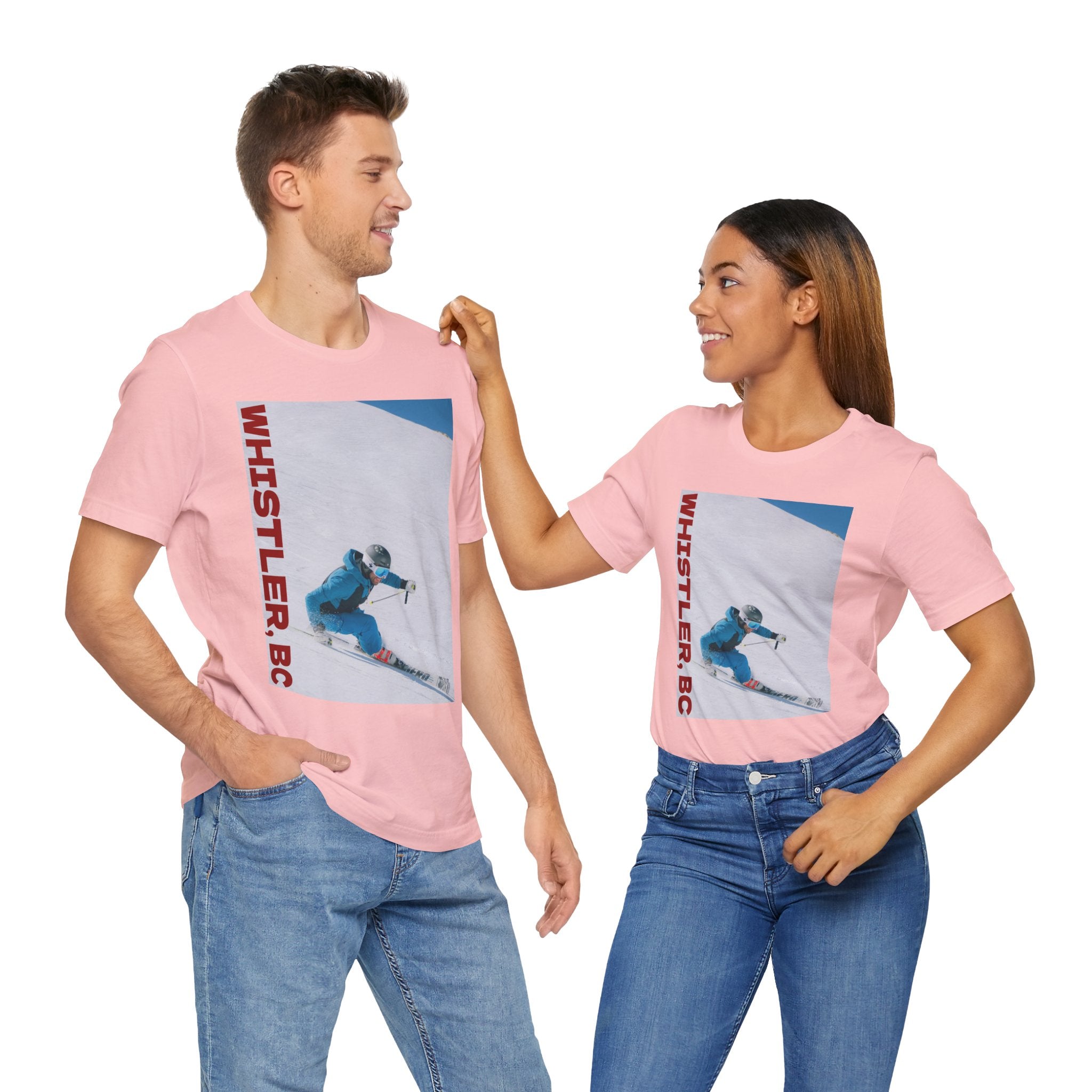 Viringee Whistler Skiing Graphic Tee