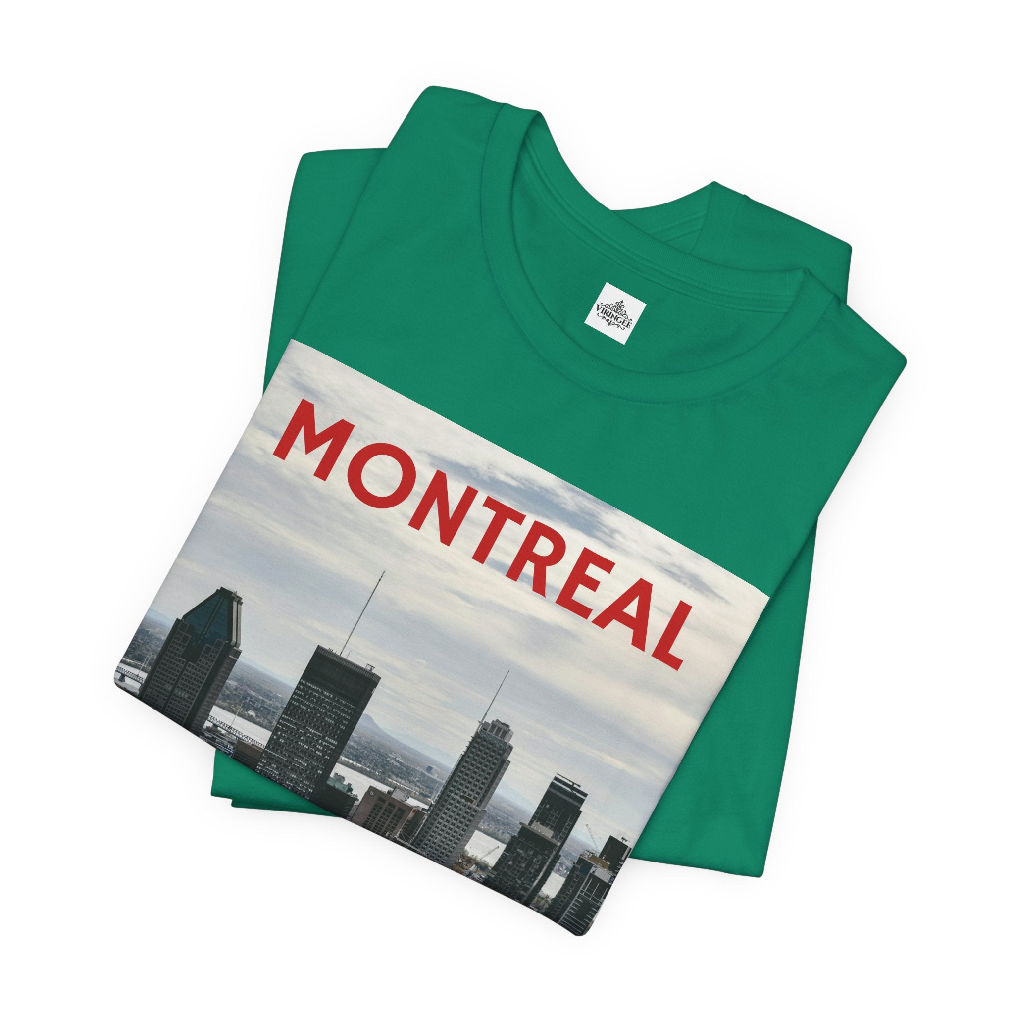 Viringee Montreal Cityscape Unisex Tee / T-shirt Unisexe Viringee – Panorama de Montréal