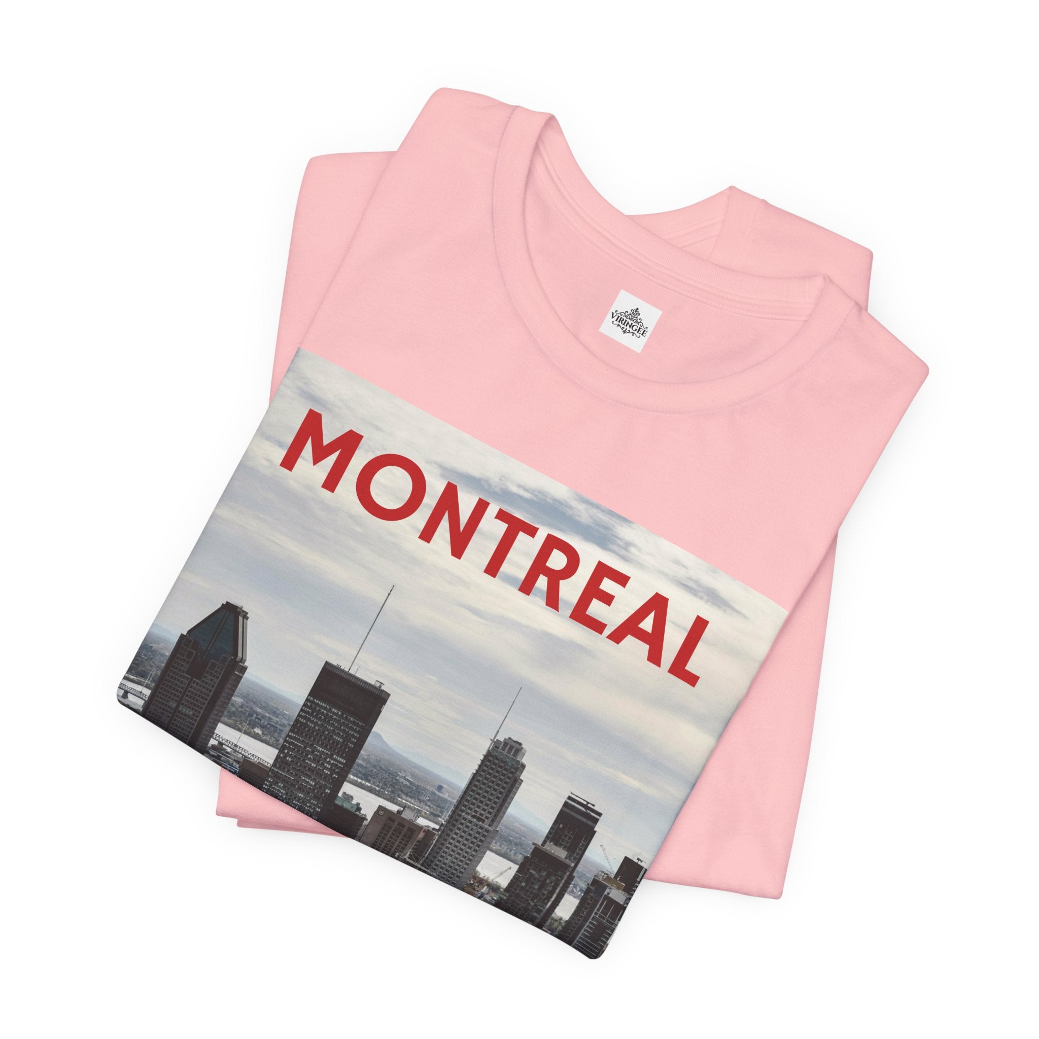 Viringee Montreal Cityscape Unisex Tee / T-shirt Unisexe Viringee – Panorama de Montréal