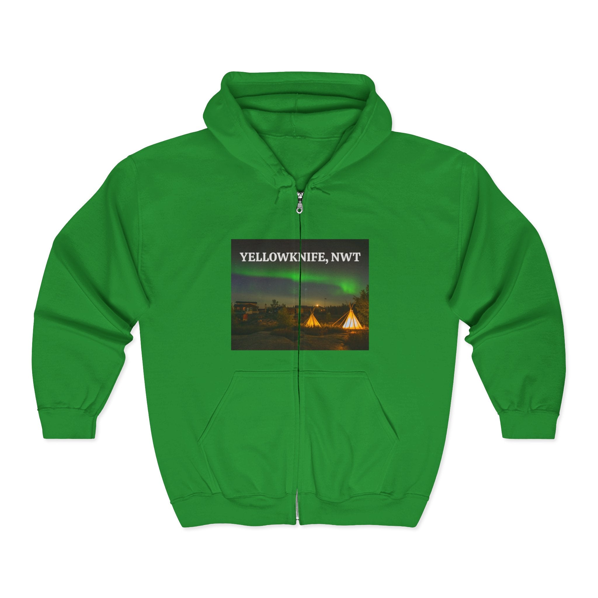 Viringee Yellowknife NWT Unisex Heavy Blend™ Full Zip Hooded Sweatshirt