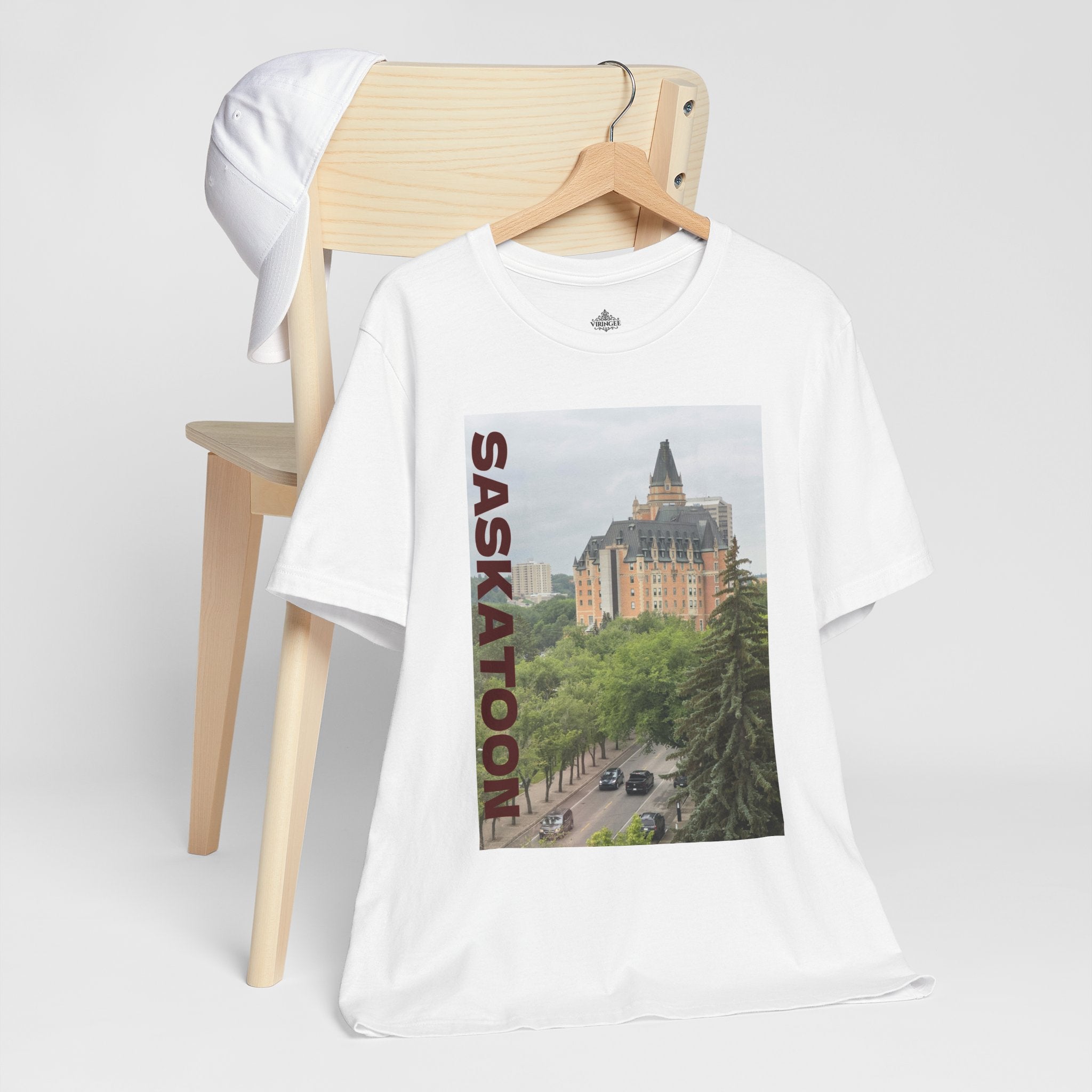Viringee Saskatoon Unisex Cityscape Tee