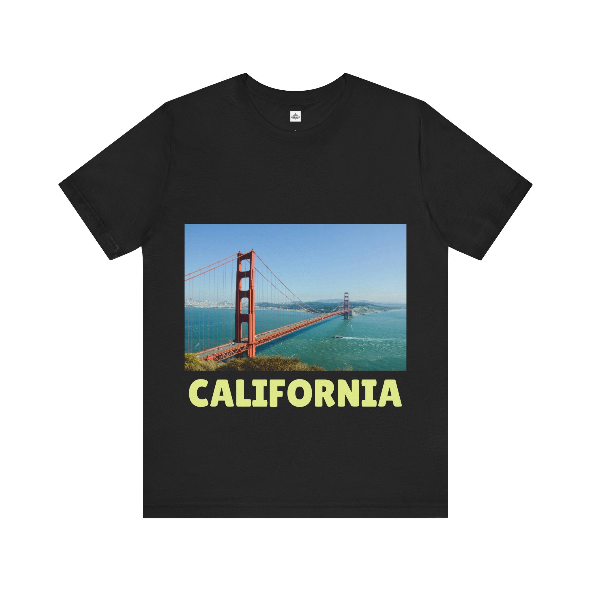 Viringee California Golden Gate Bridge Graphic T-shirt