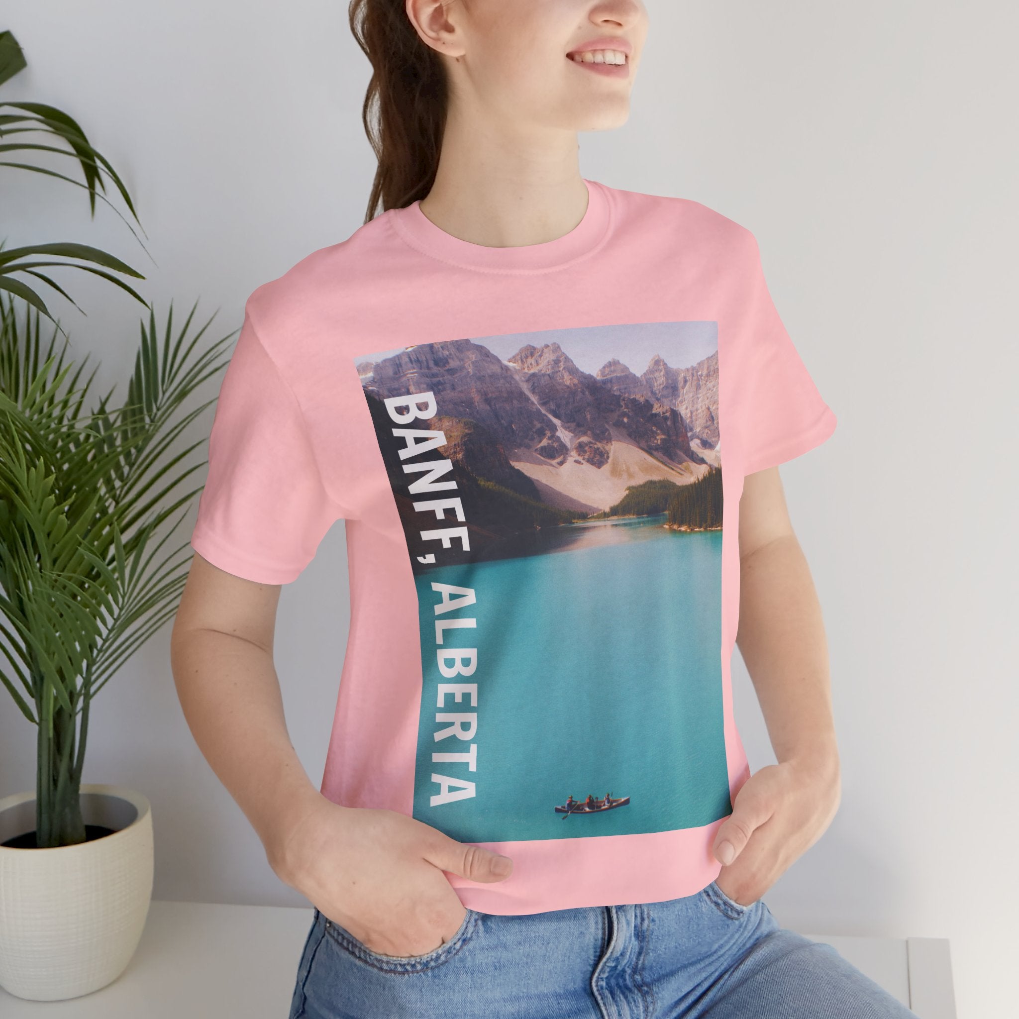 Unisex Banff T-shirt with outdoor adventure design