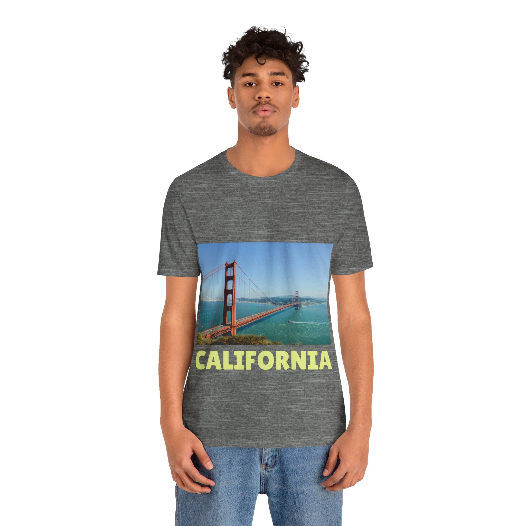 Viringee California Golden Gate Bridge Graphic T-shirt
