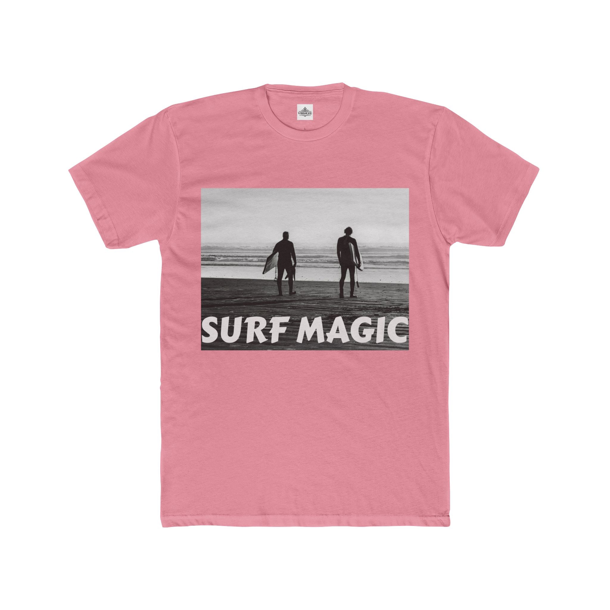Viringee Surf Magic Unisex Cotton Crew Tee