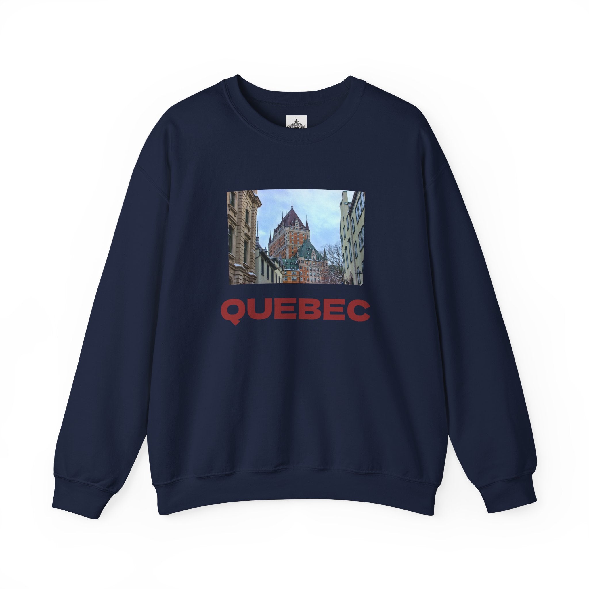 Viringee Quebec Vintage Crewneck Unisex Sweatshirt