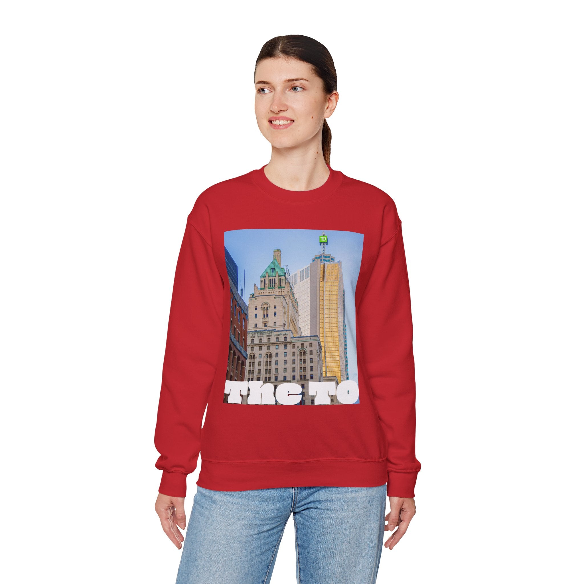 Viringee TO Skyline Unisex Crewneck Sweatshirt