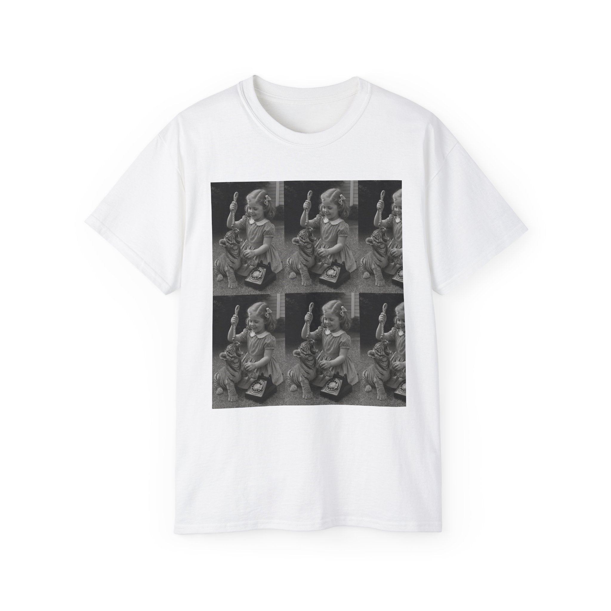 Vintage Retro Tiger Cub Women T-Shirt