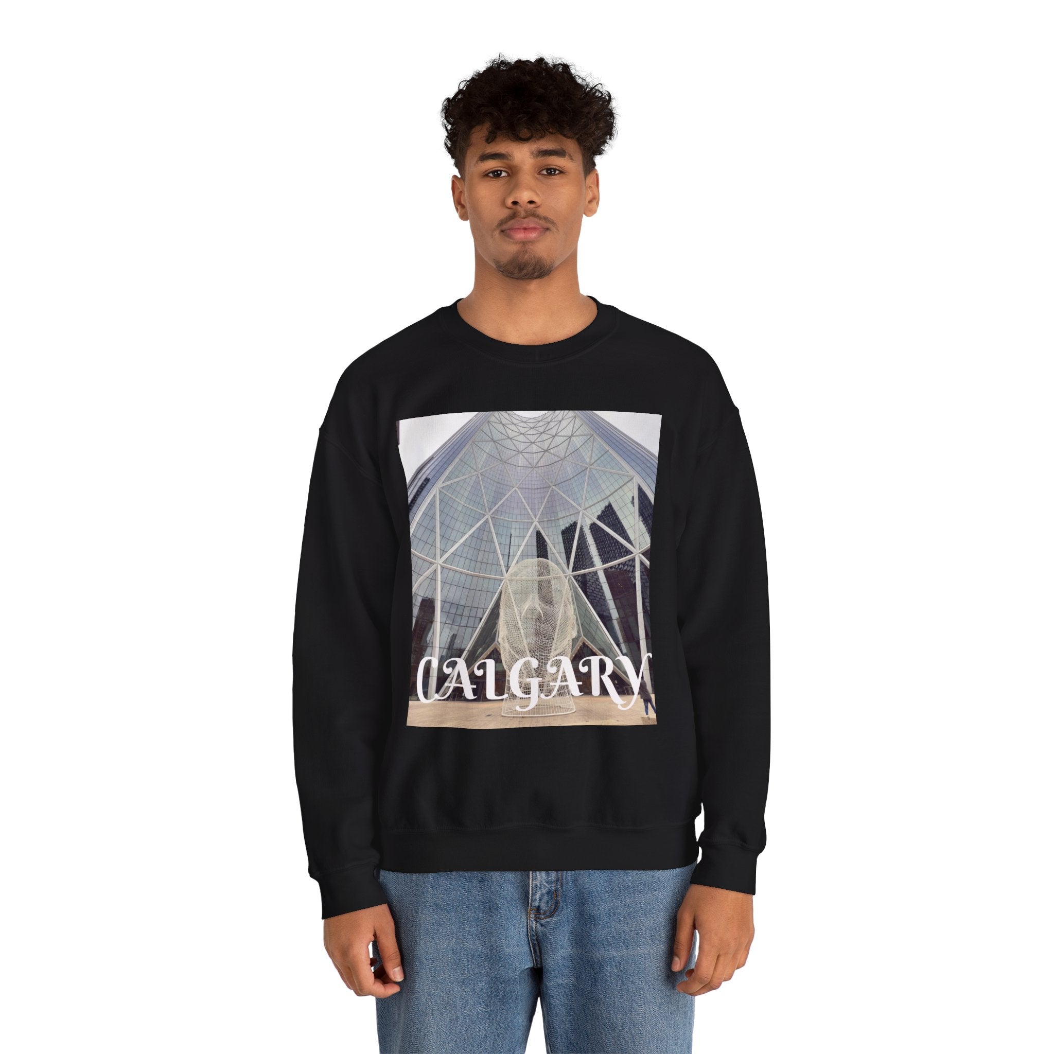 Viringee Calgary Graphic Crewneck Sweatshirt