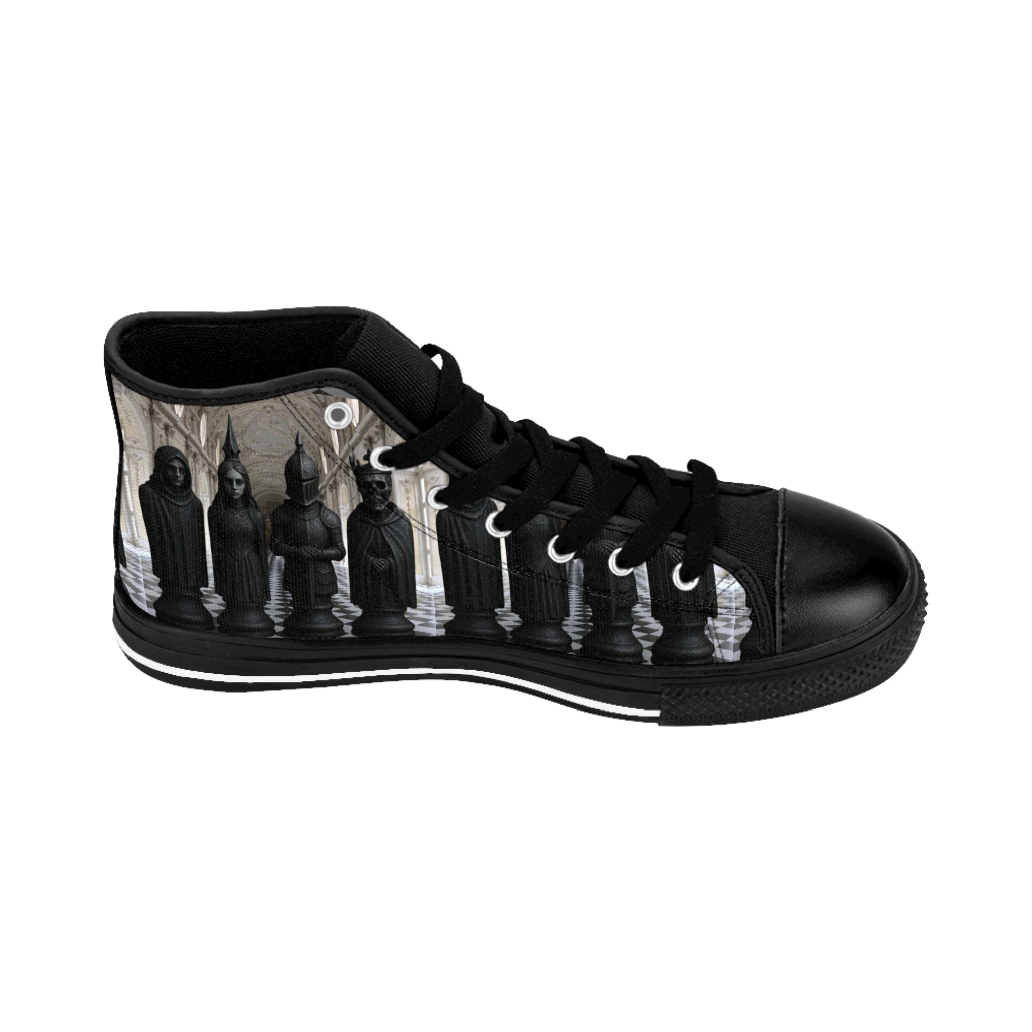 Viringee Men's Goth Pawn Classic Sneakers