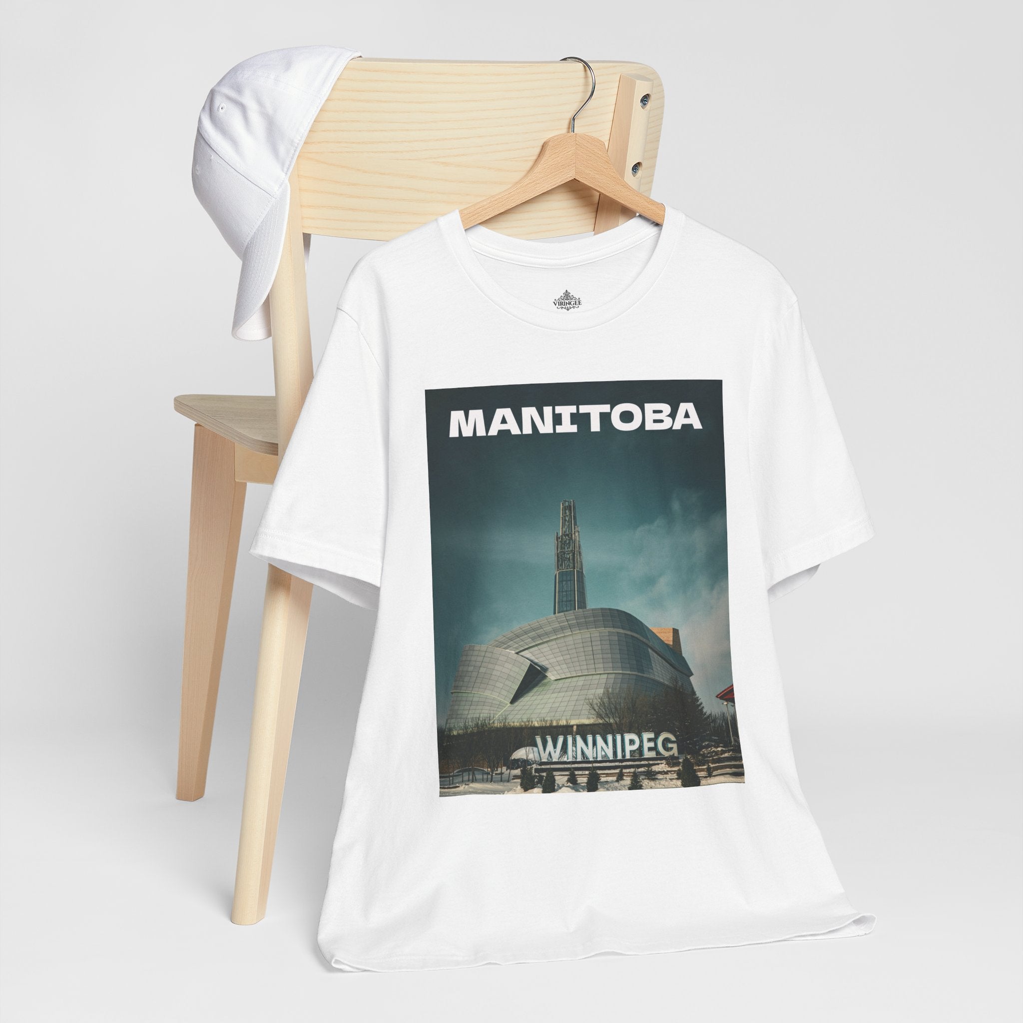 Vintage Manitoba Cityscape Graphic Tee