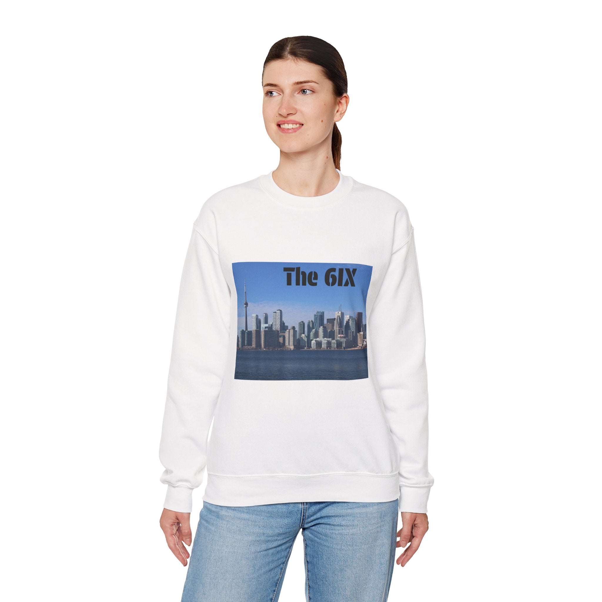 Viringee Toronto Skyline Unisex Crewneck Sweatshirt