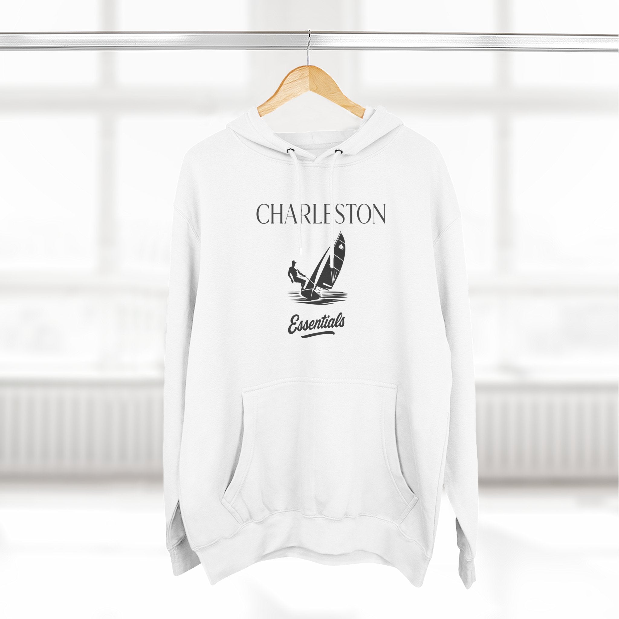 Viringee Charleston Essentials Sailboat Unisex Hoodie