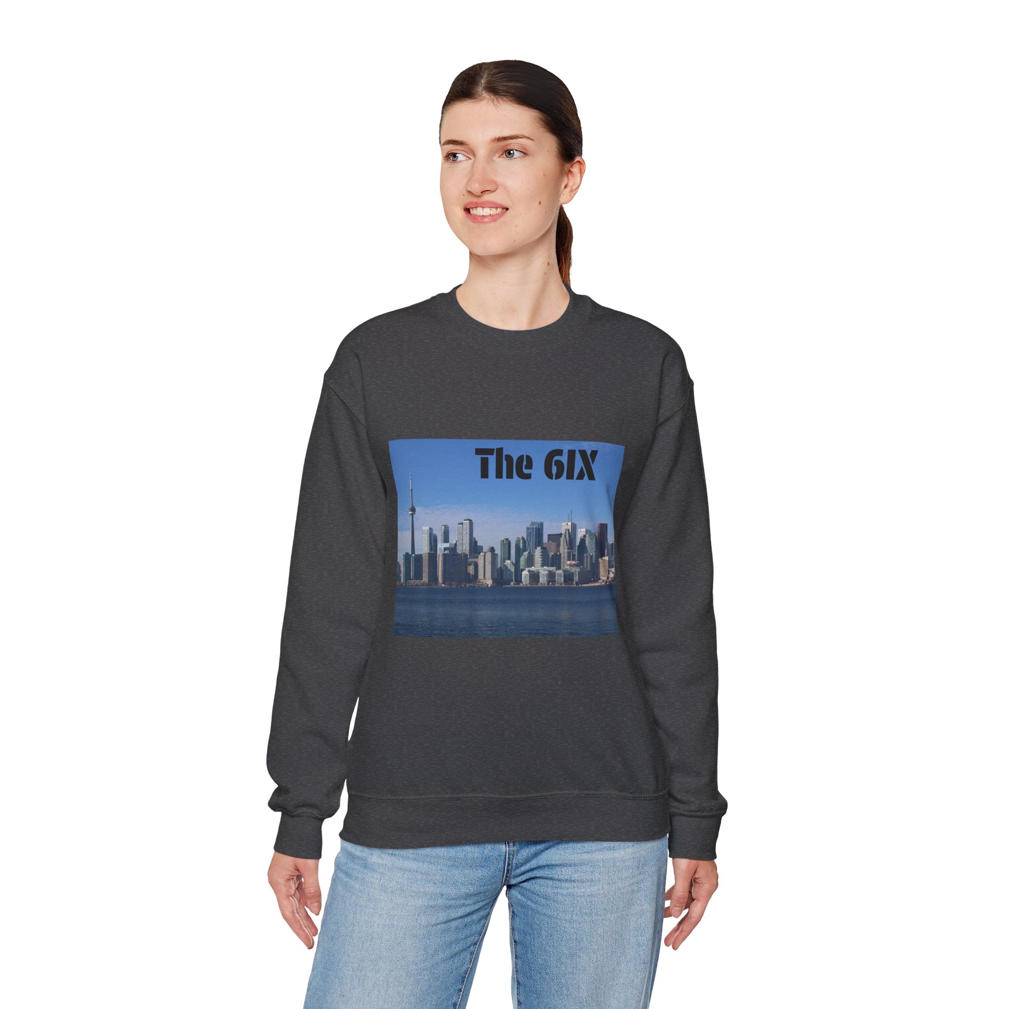 Viringee Toronto Skyline Unisex Crewneck Sweatshirt