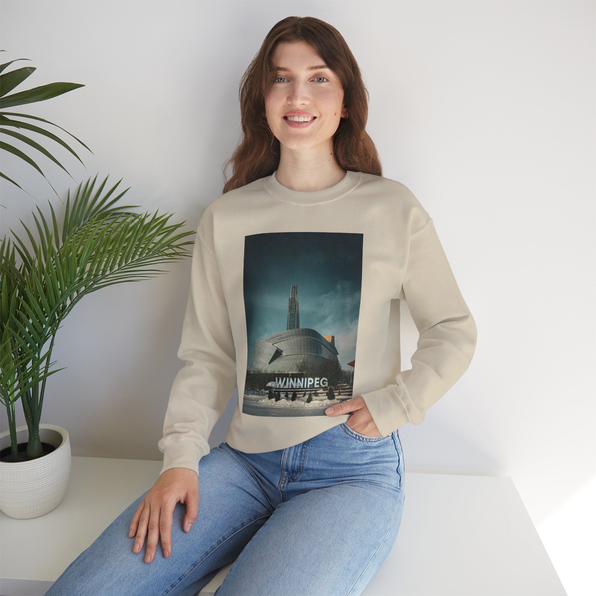 Viringee Winnipeg Unisex Crewneck Sweatshirt