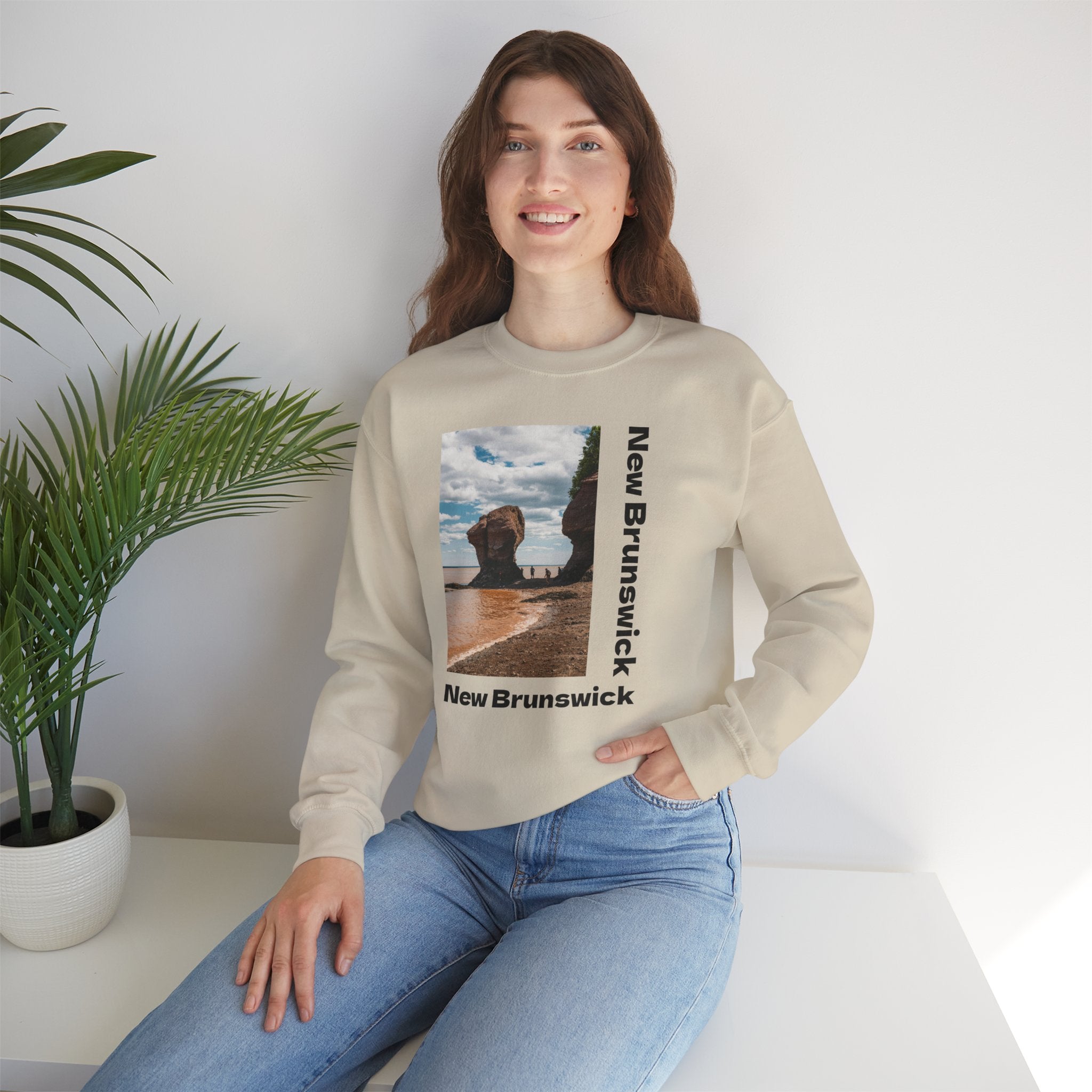 Viringee New Brunswick Unisex Crewneck Sweatshirt