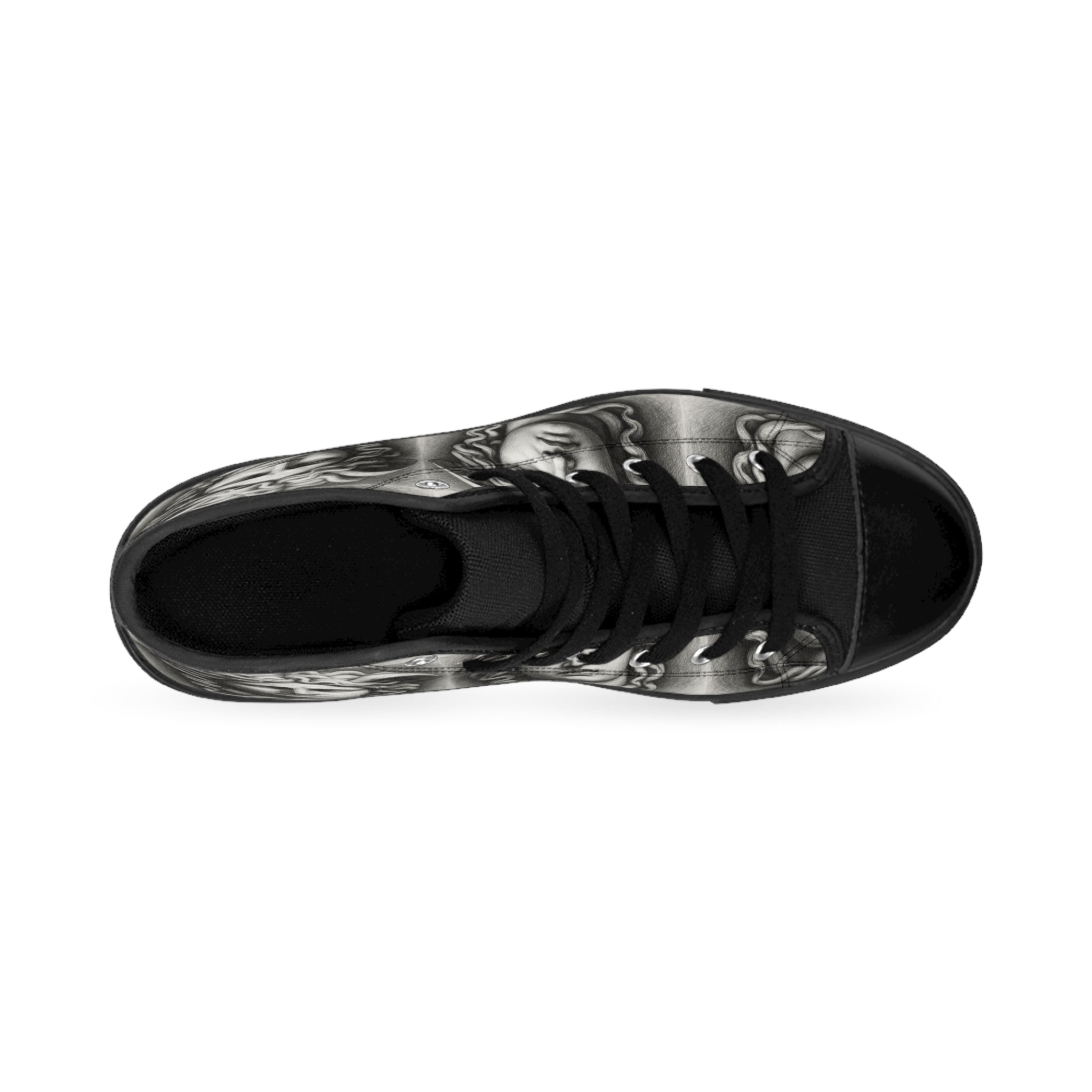 Viringee Medusa High-Top Sneakers for the mysterious woman
