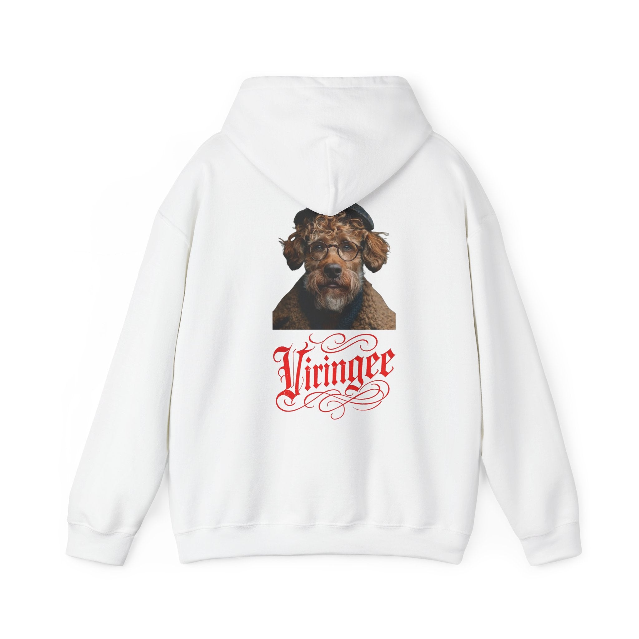 Viringee Studious Pup Graphic Hoodie