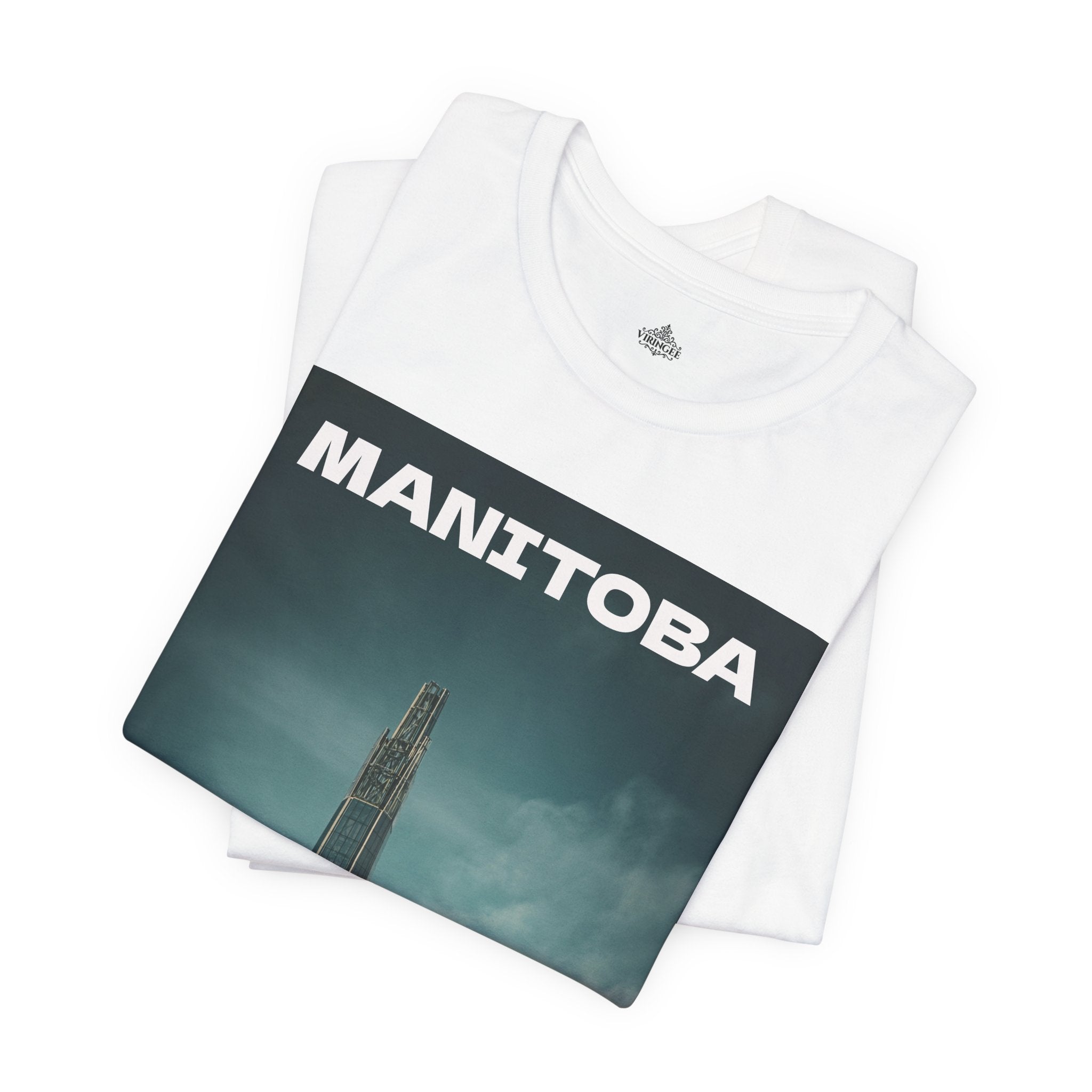 Vintage Manitoba Cityscape Graphic Tee