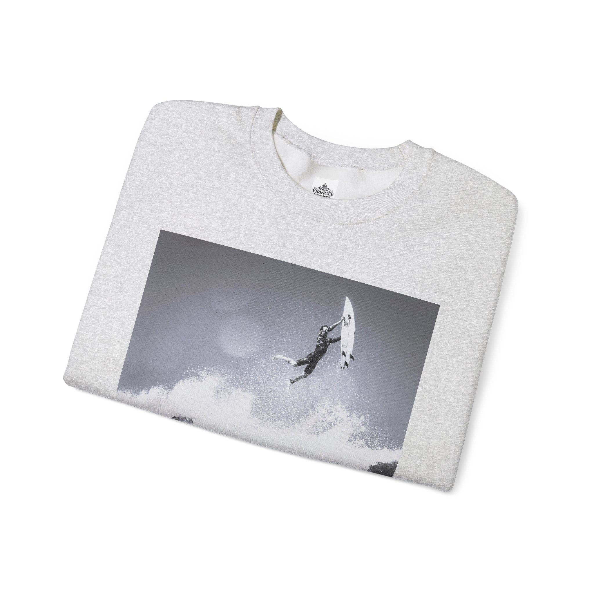 Viringee Vancouver Surf Crewneck Unisex Sweatshirt