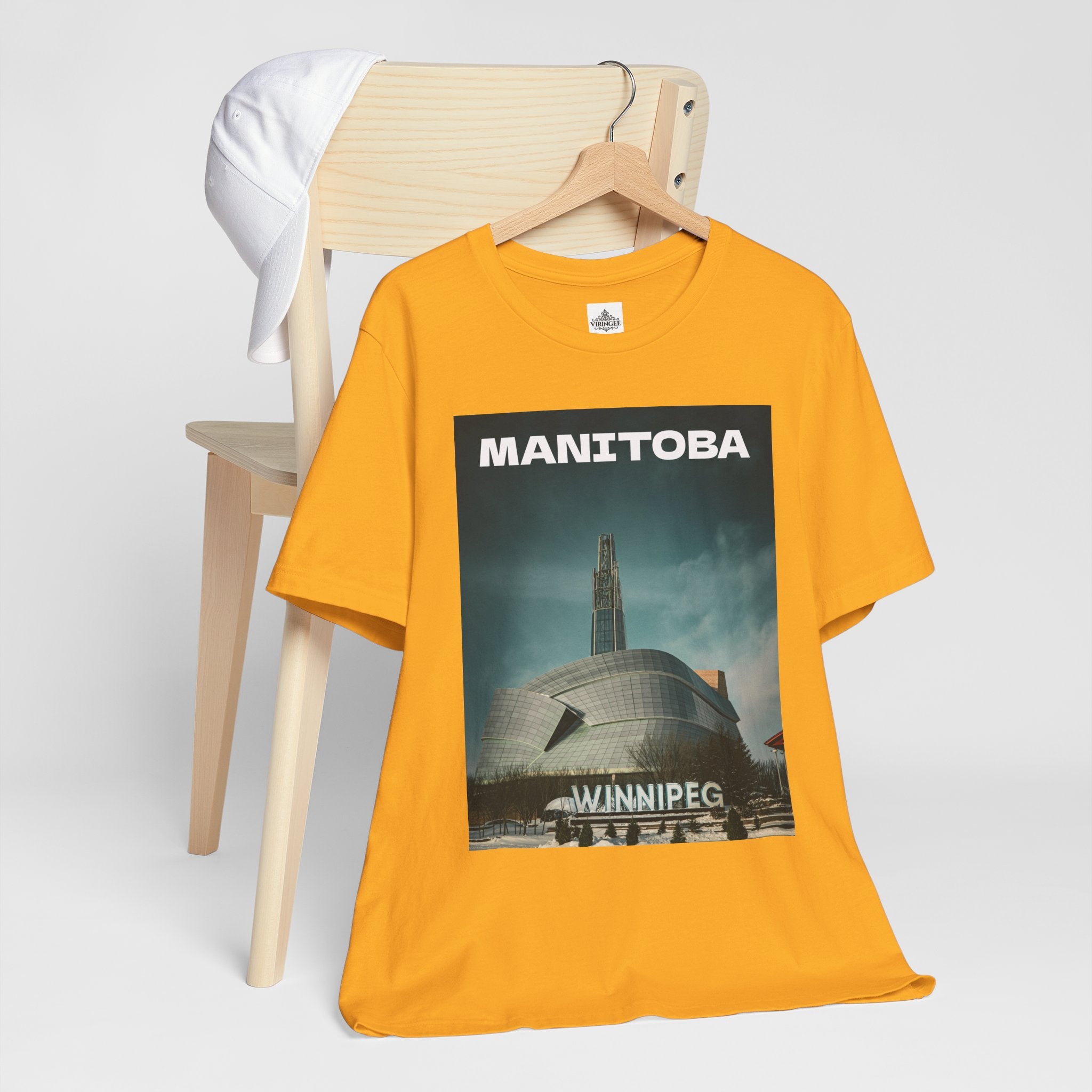 Vintage Manitoba Cityscape Graphic Tee